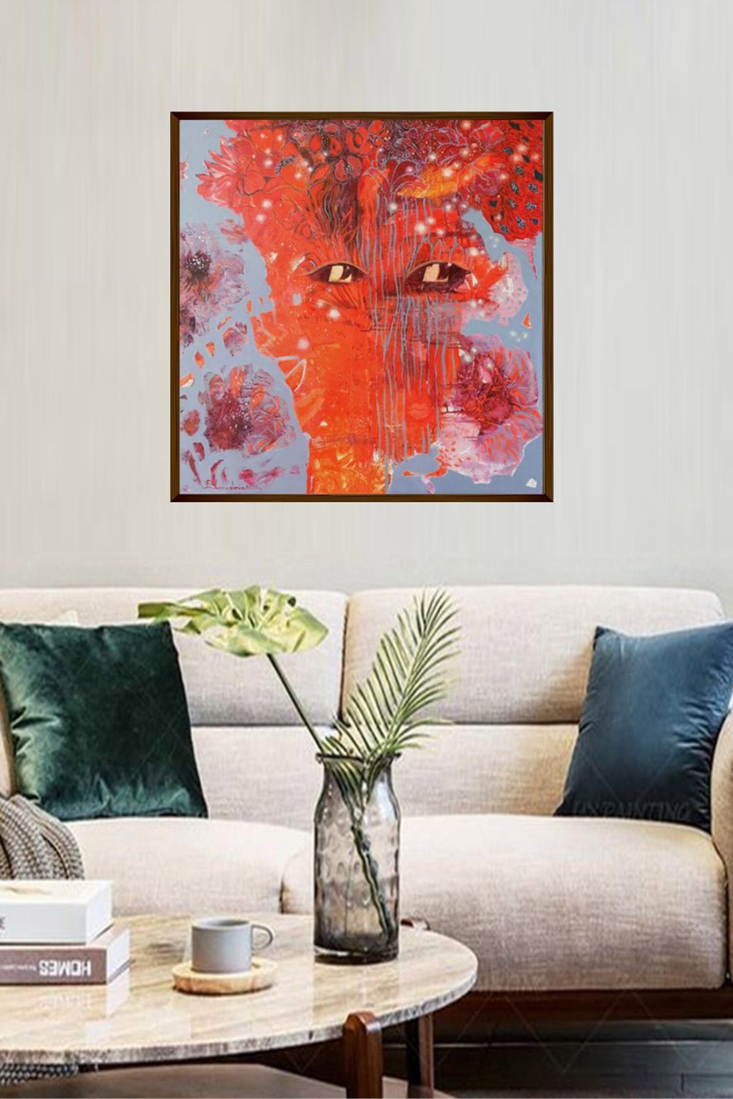 The Art House Abstract Canvas Painting