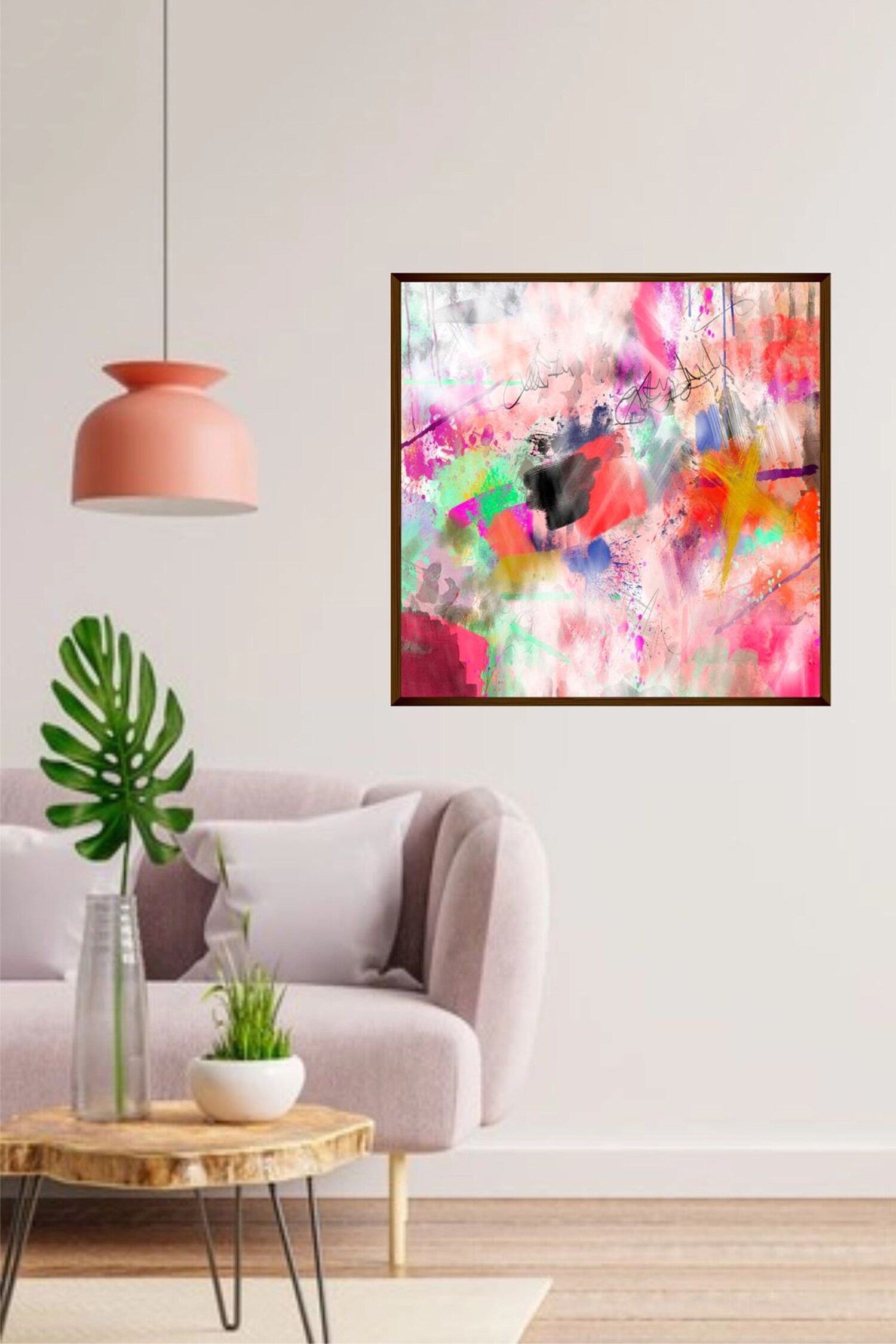 Buy The Art House Abstract Handmade Painting Online Aza Fashions