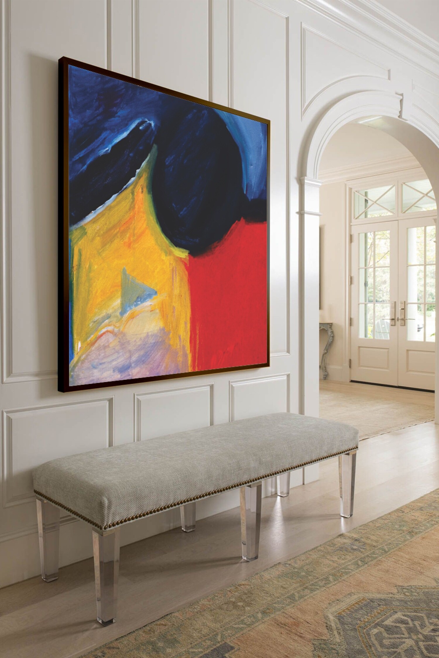 The Art House Abstract Handmade Painting