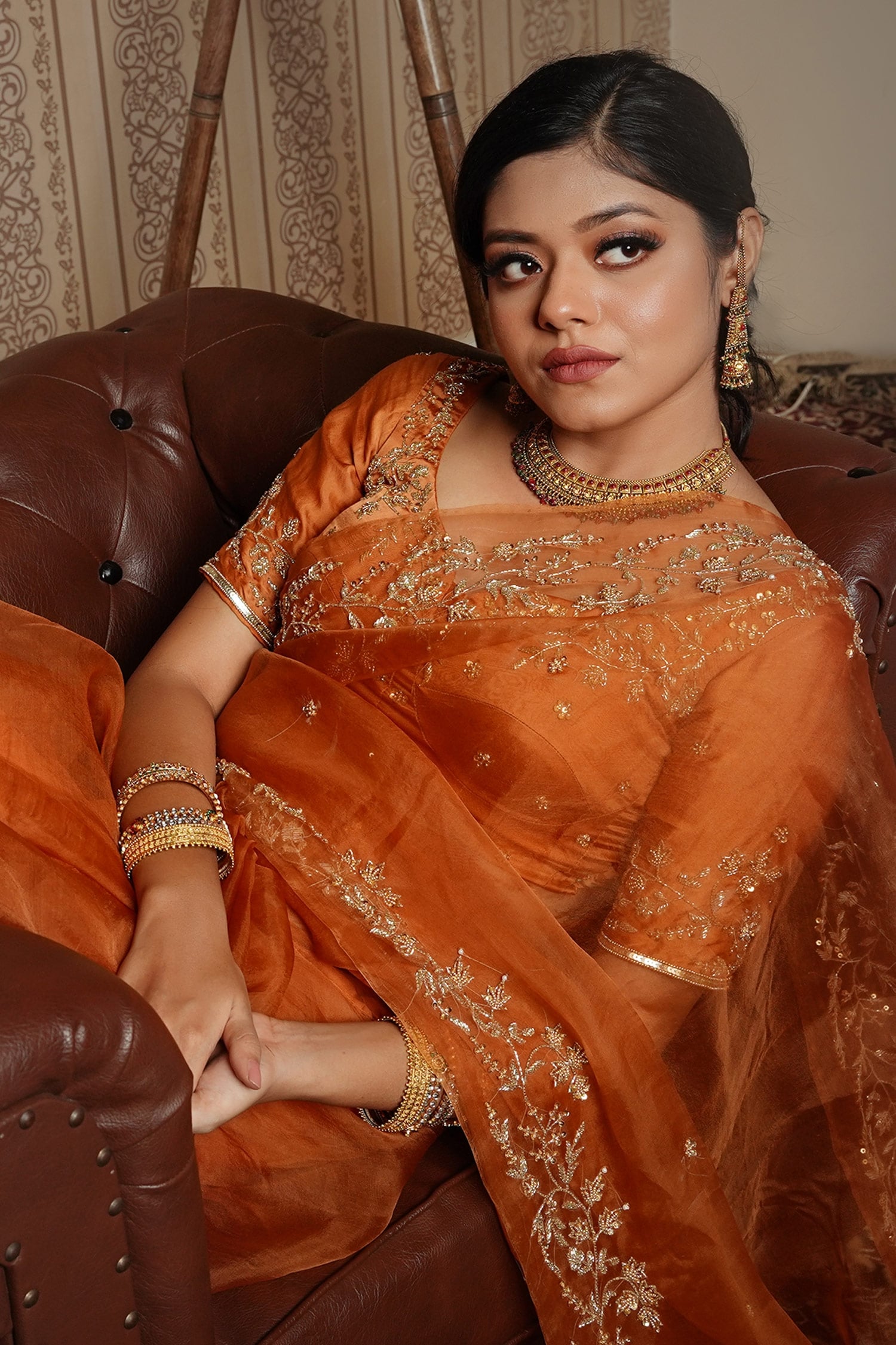 what jewellery to wear with saree - Blog