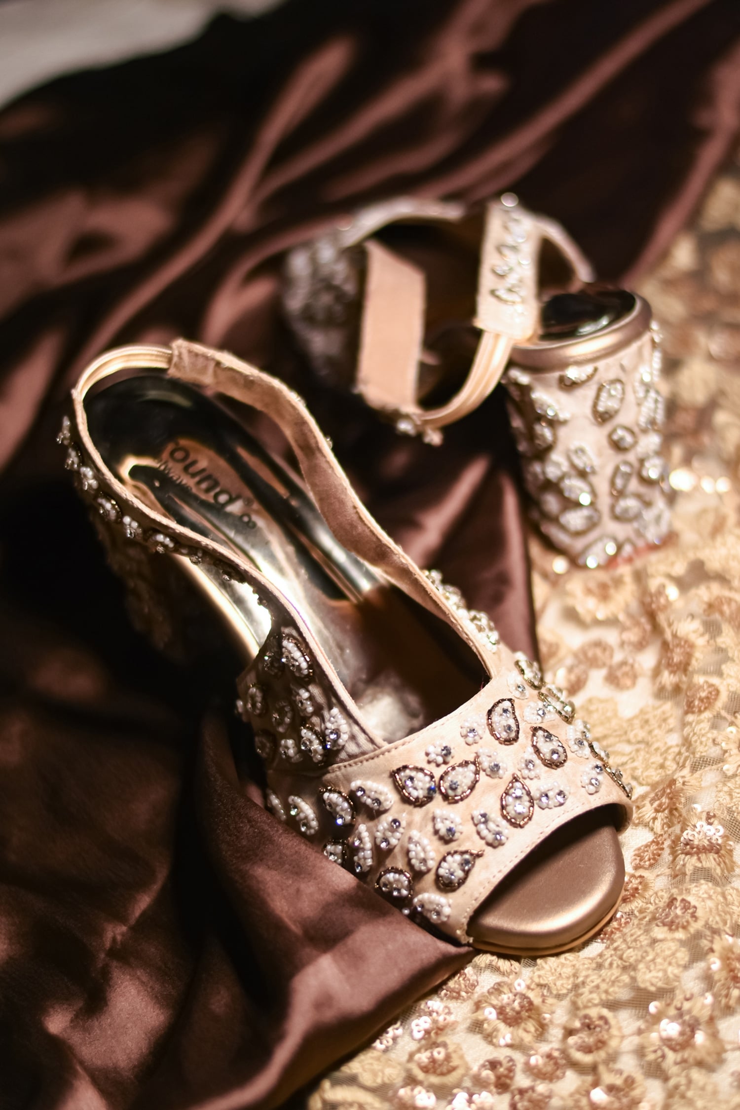 Photo: Getting Ready | Bridal sandals heels, Fashion shoes sandals, Heel  sandals outfit