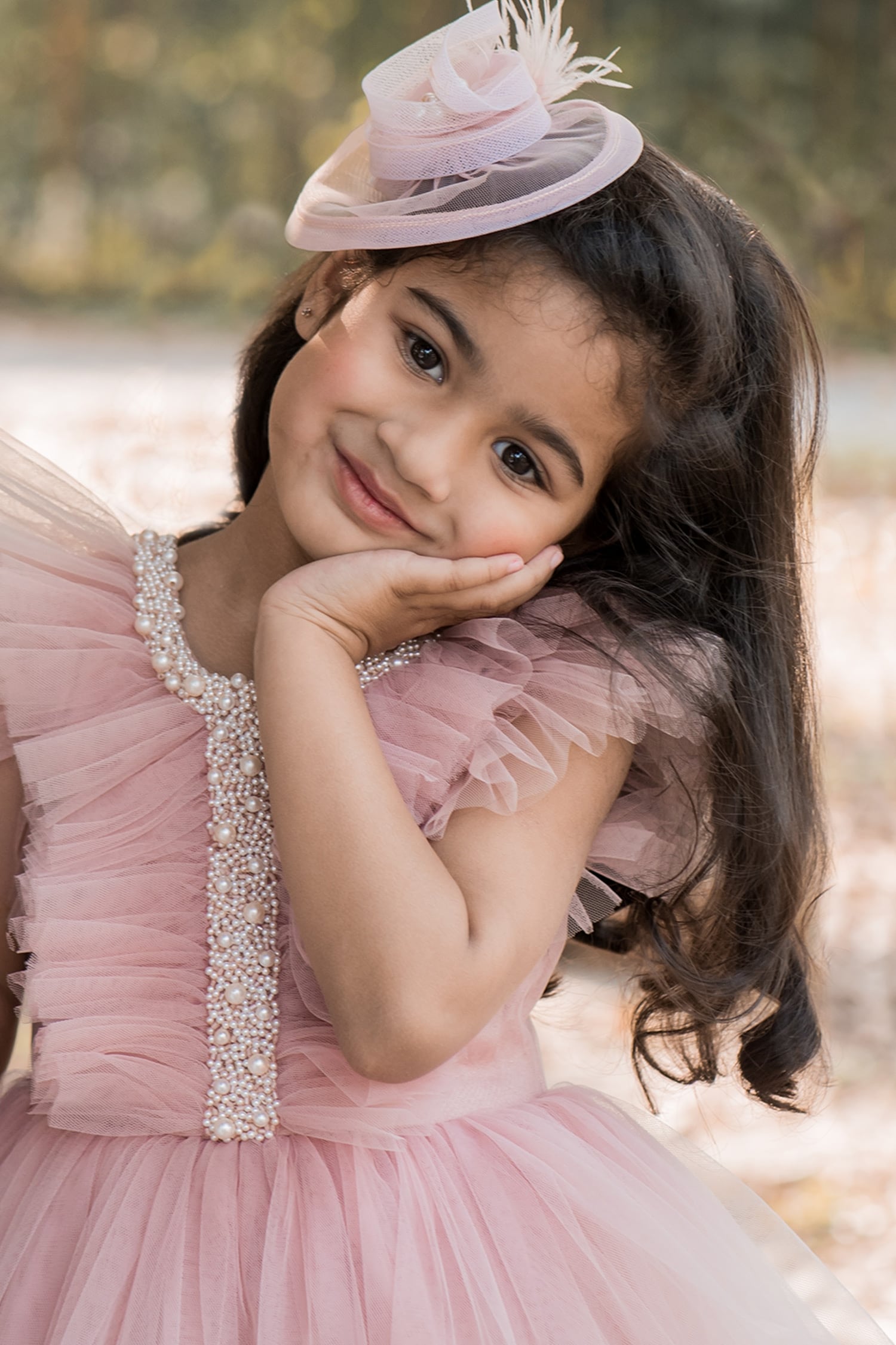 Shop cute Diwali gowns for girls online at Aza Fashions