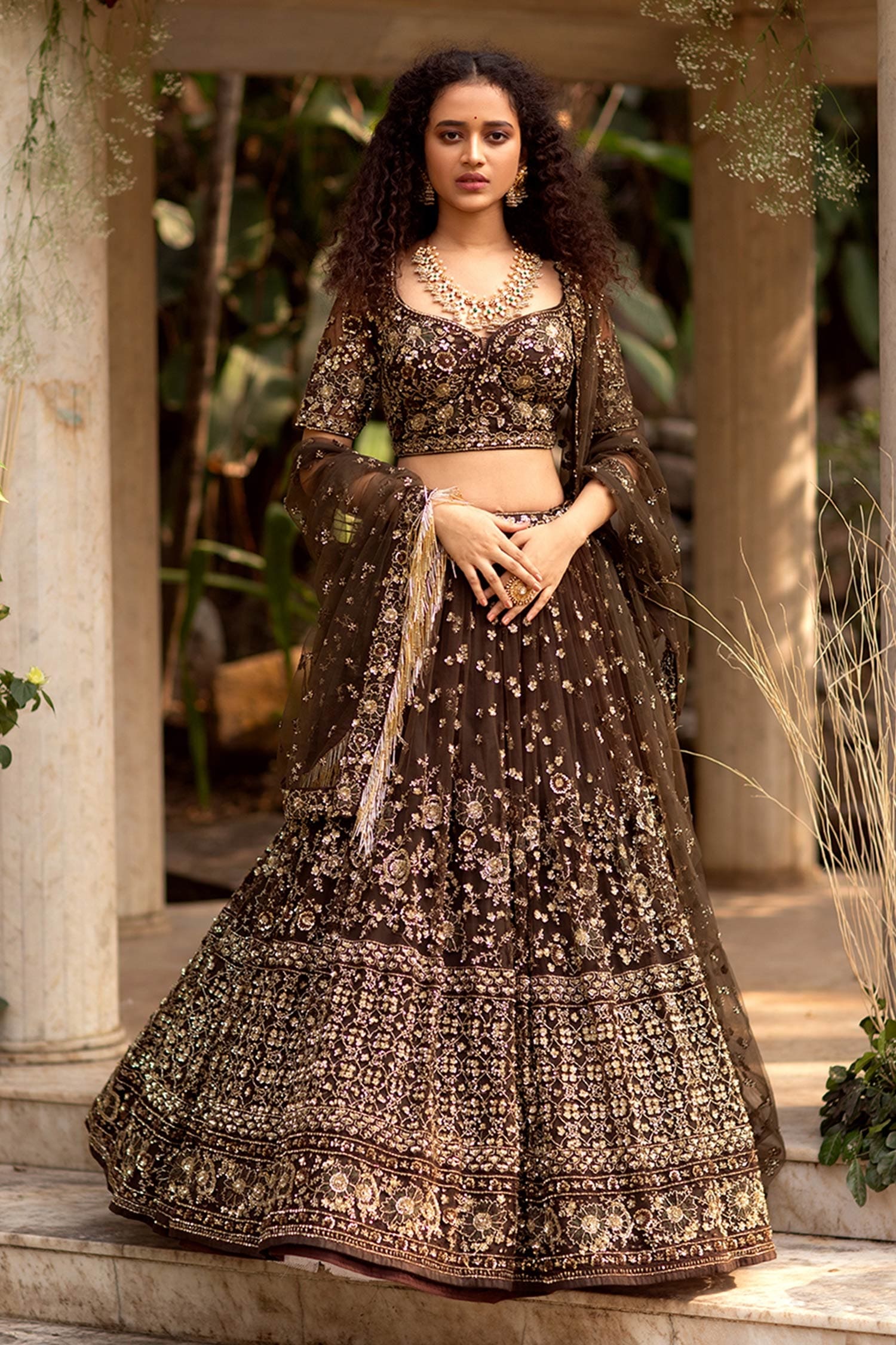 Designer Lehenga Choli for Women Party Wear Bollywood Lengha Choli Indian  Wedding Wear Brown Lehengas Custom Size Lehenga Choli With Dupatta - Etsy
