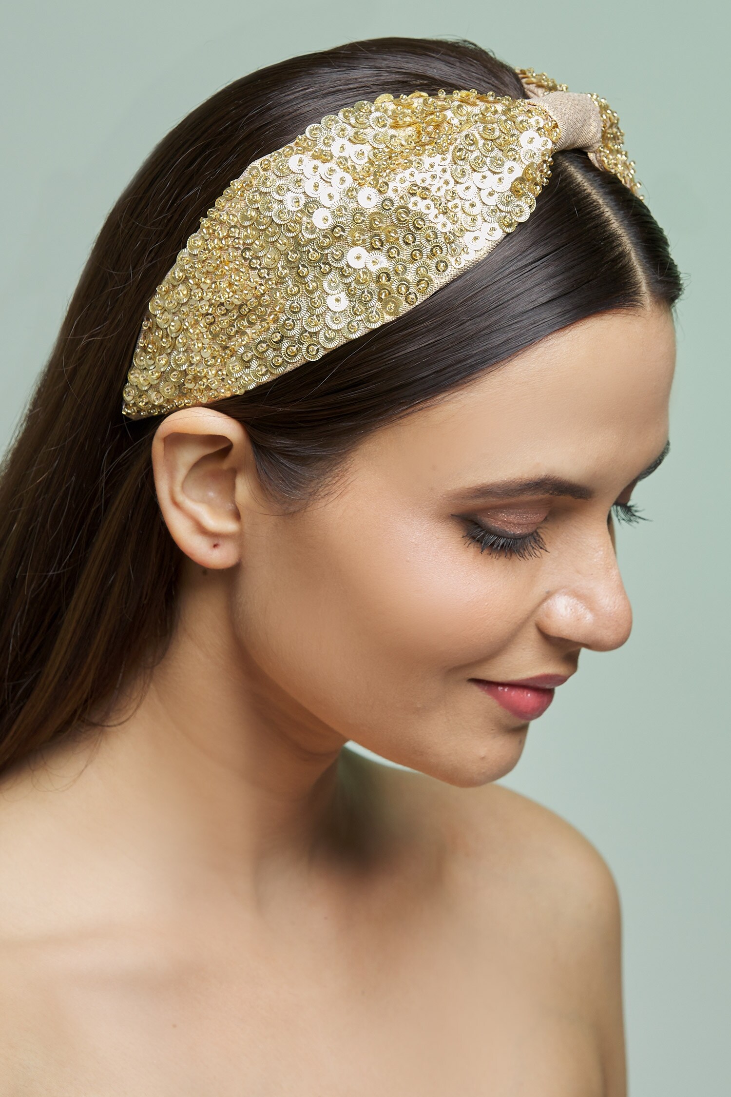 Buy Sequissential Sequin Embellished Hairband Online Aza Fashions