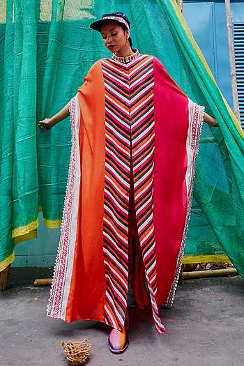 COLORBLOCK KAFTAN
