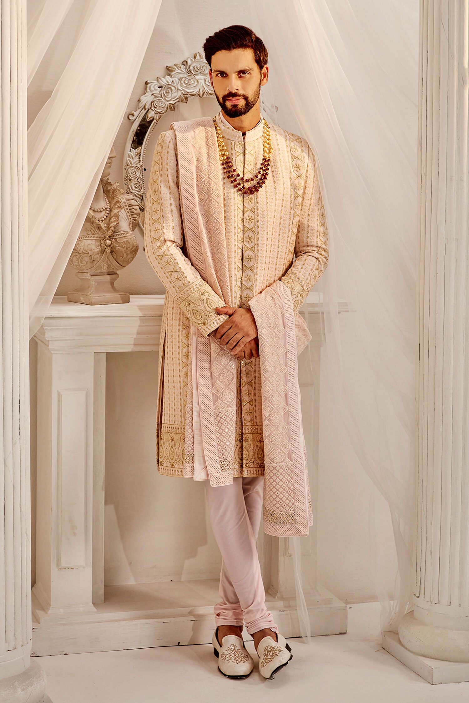 Buy White Sherwani for Groom Online | Latest Wedding Dresses