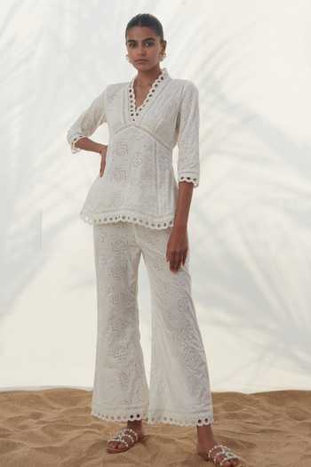 Mulmul Hazel Top
