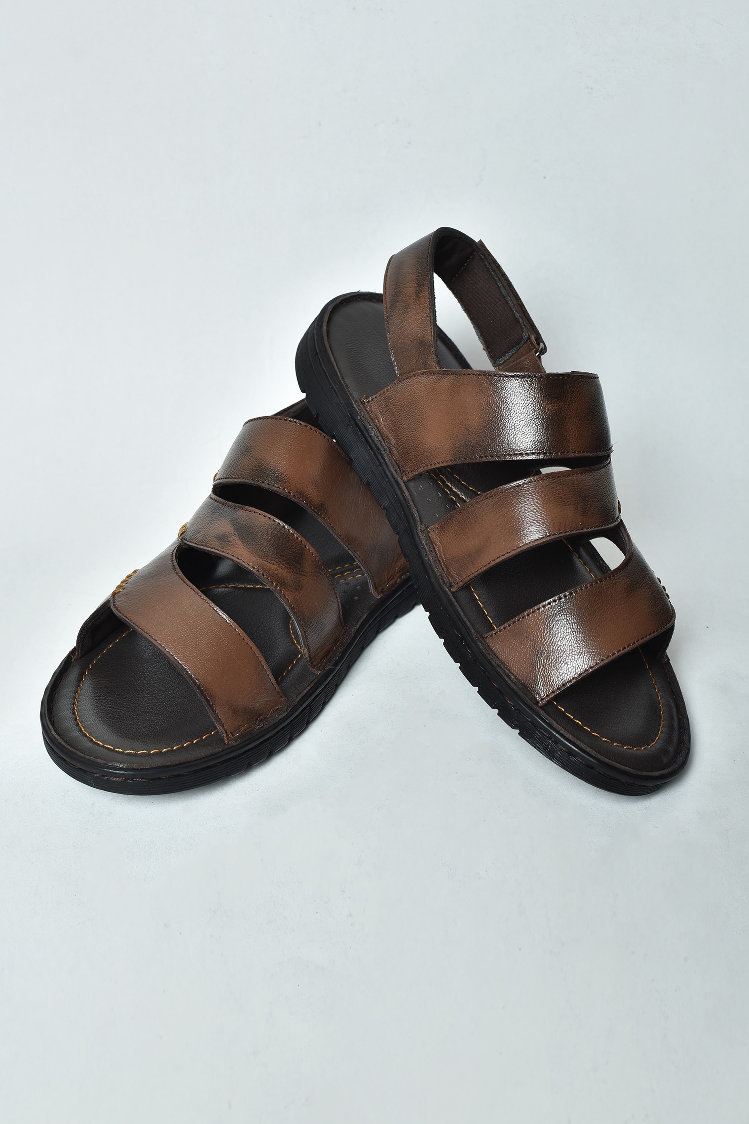 Leather sandals online new arrivals