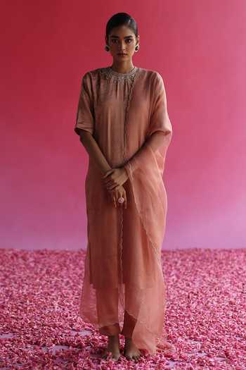 Manjari Jacquard Kurta