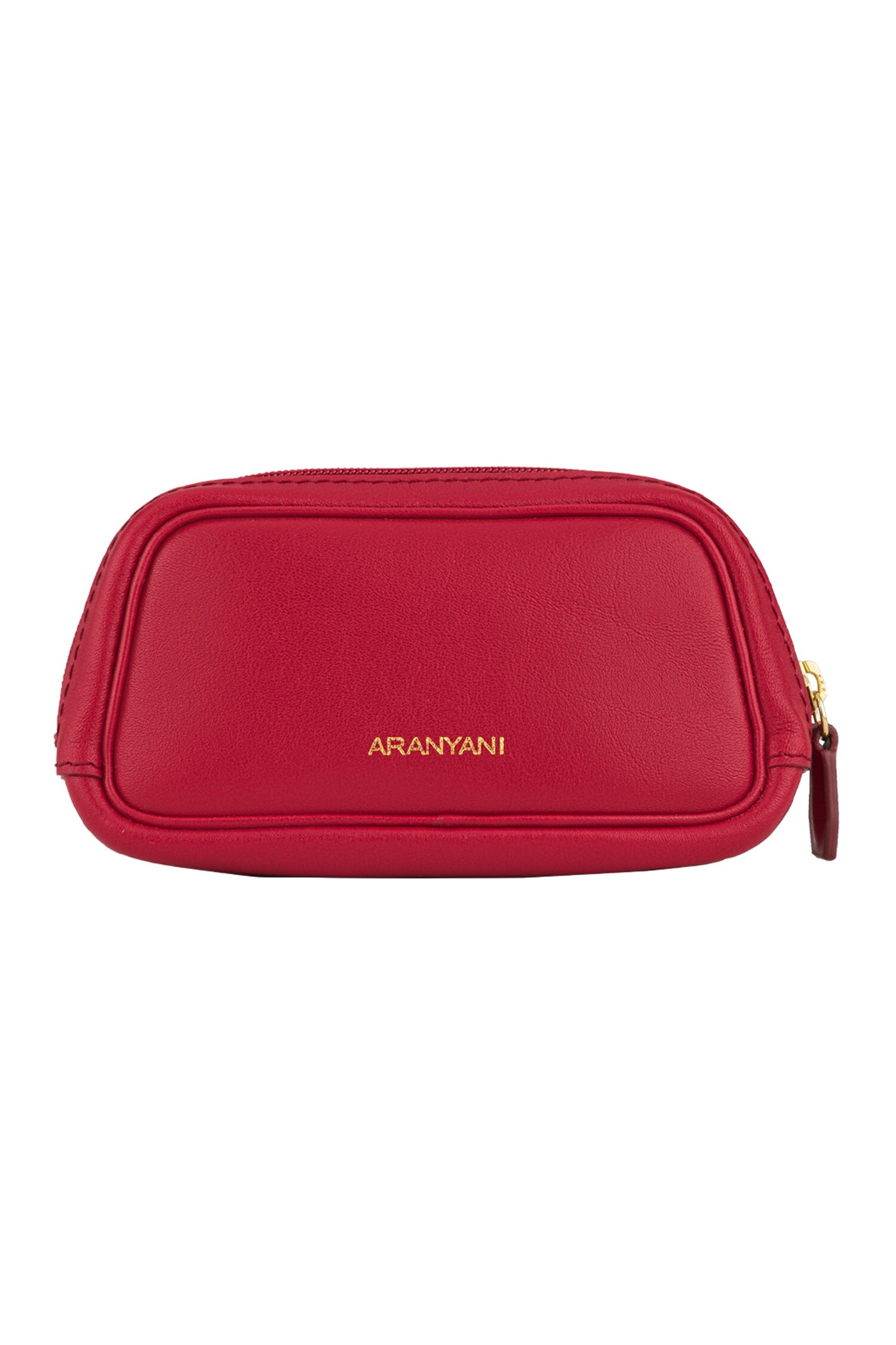 Buy Plain Oval Shaped Accessories Pouch by Aranyani at Aza Fashions