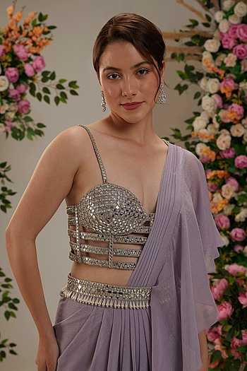 open lace back dress Dolly Elegant Deep Purple Off Shoulder Swing Collar Short Party Dress-PREETI L / Purple