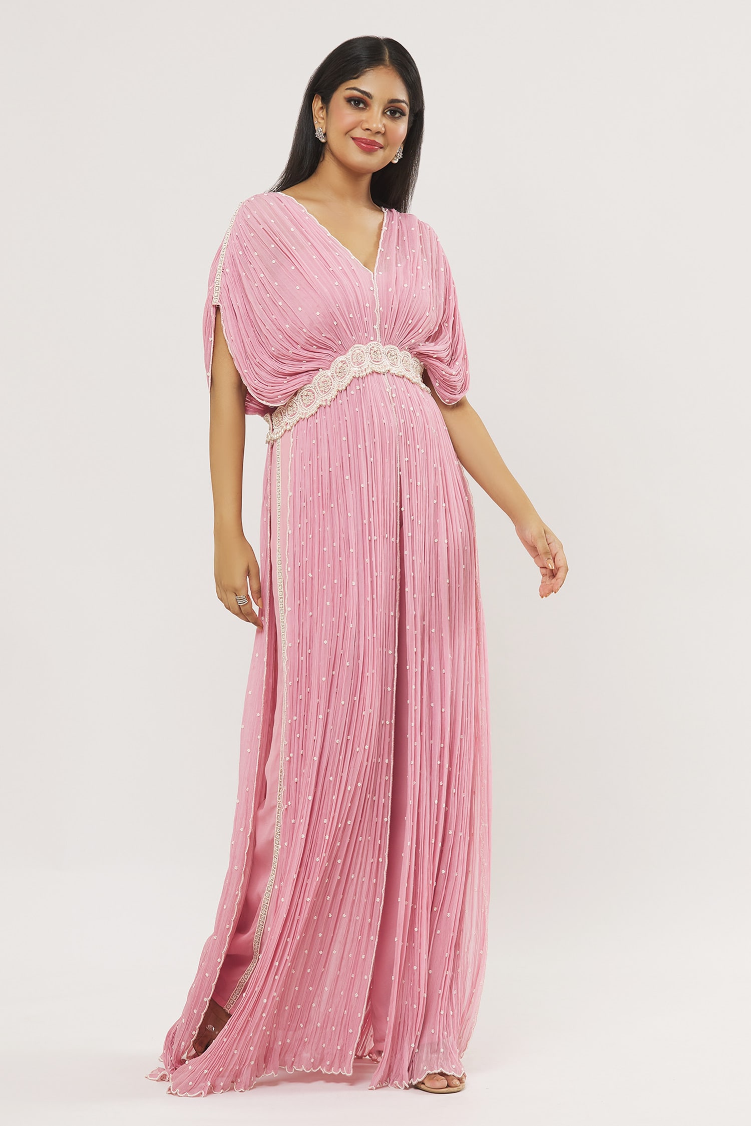 Maternity Smocked Long Dress  Floral Pregnancy Dress Manufacturer  Wobbly  Walk Pvt Ltd Noida
