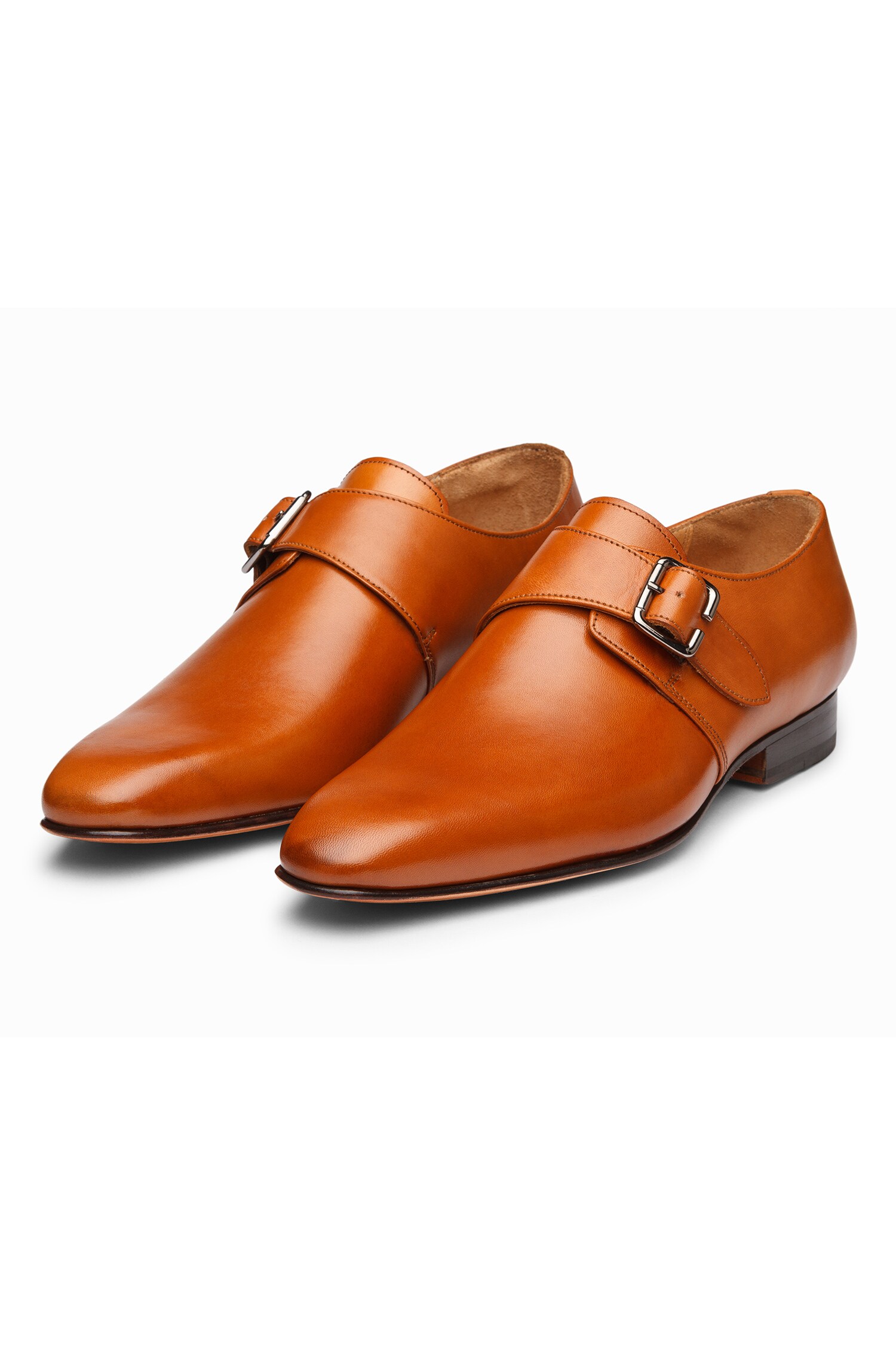 Buy Leather Single Monk Strap Derby Shoes by 3DM LIFESTYLE at Aza Fashions