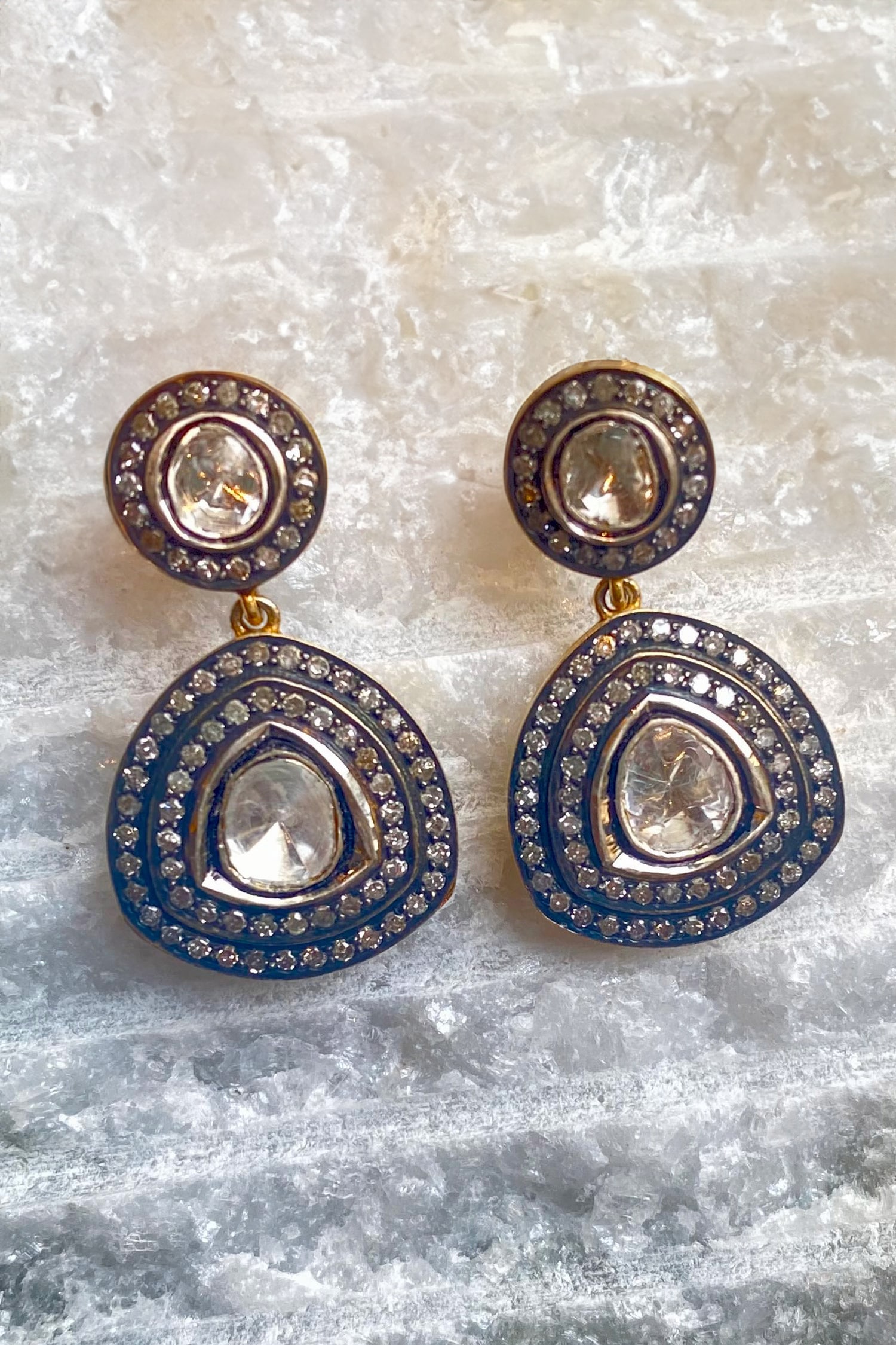 2 Ct Brilliant Round Moissanite Diamond Stud Earrings Women Diamond  Earrings  Shraddha Shree Gems