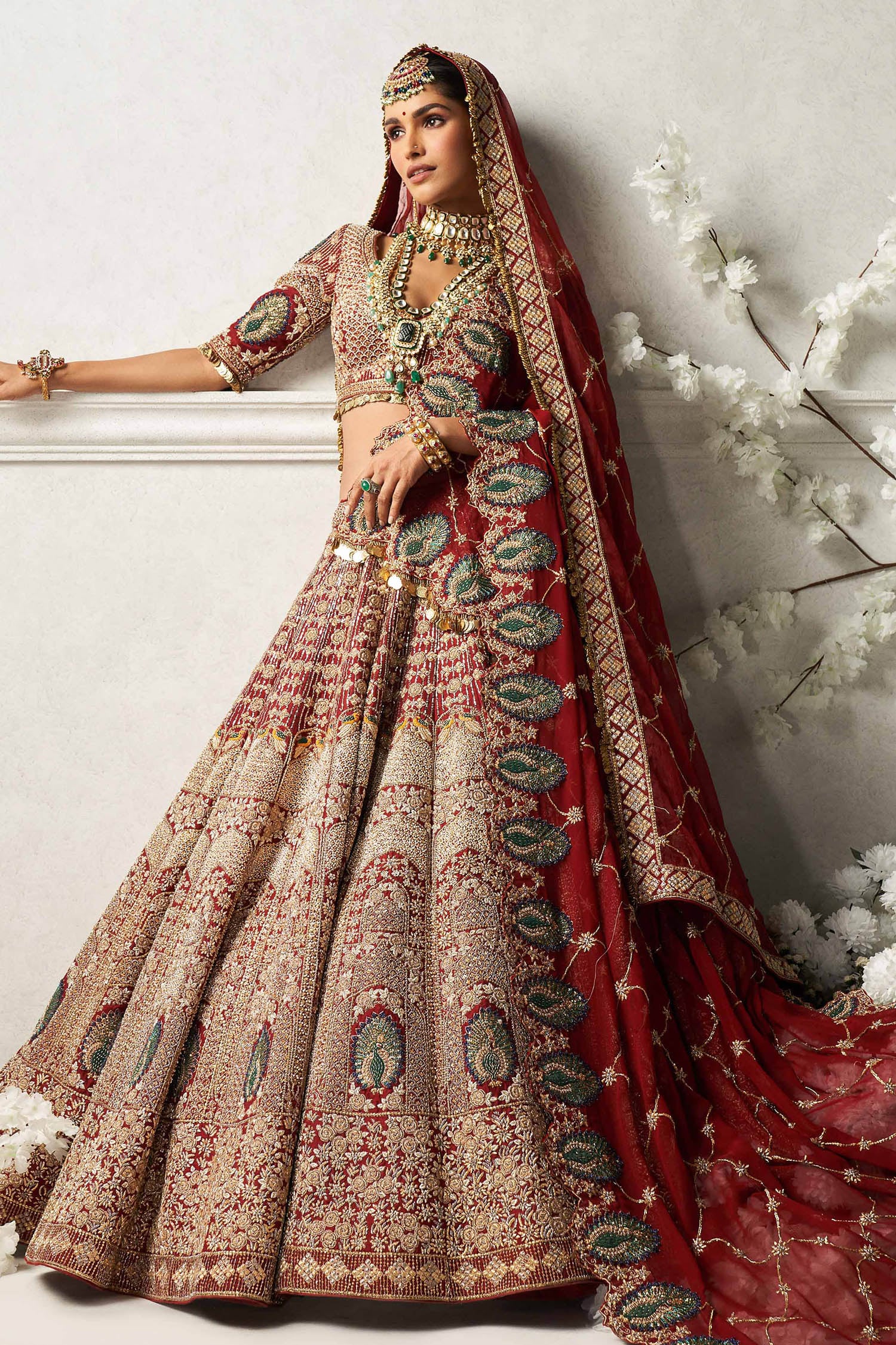 Indian Royal Bridal Lehenga – Chandni Creation
