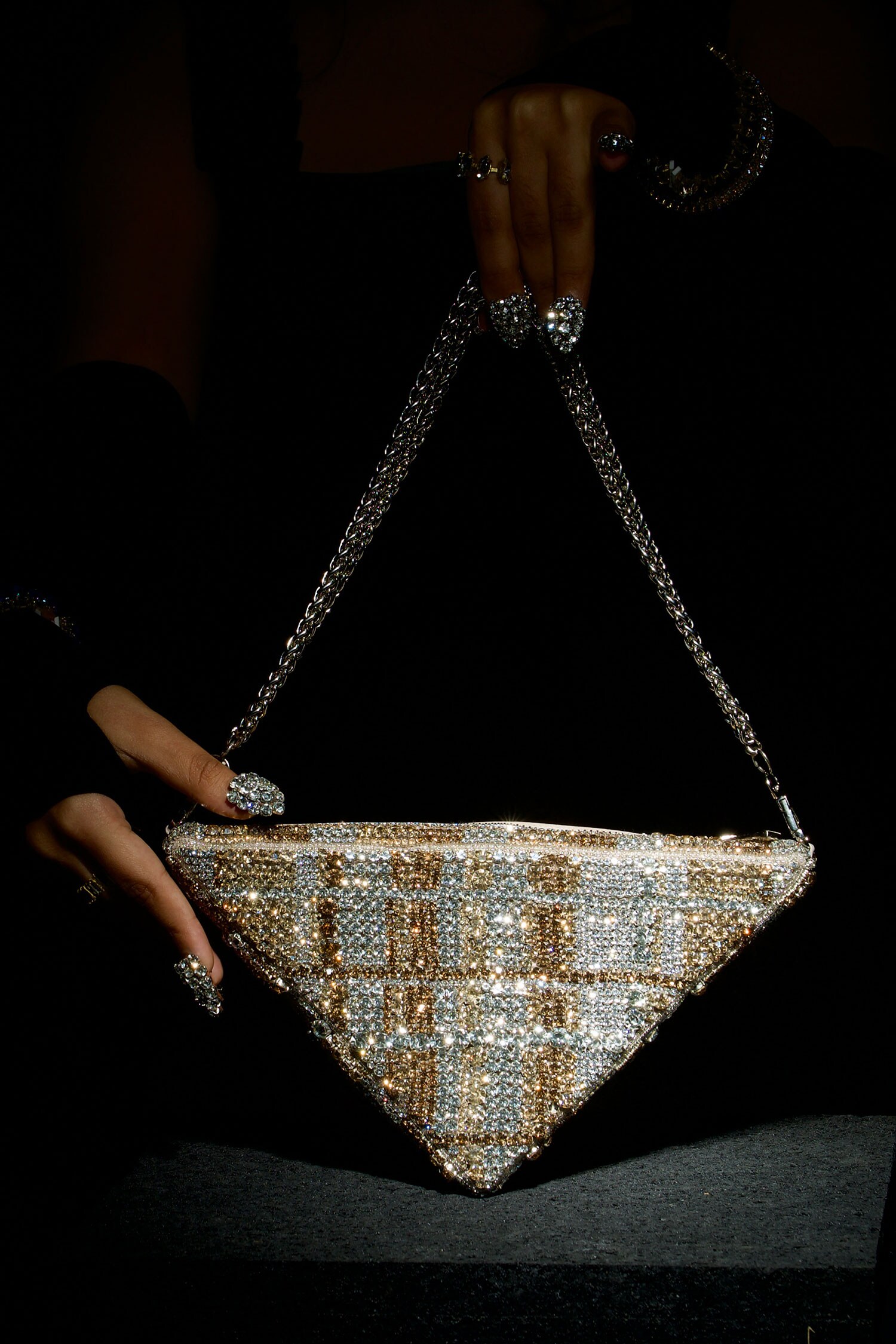 Triangle clutch sales