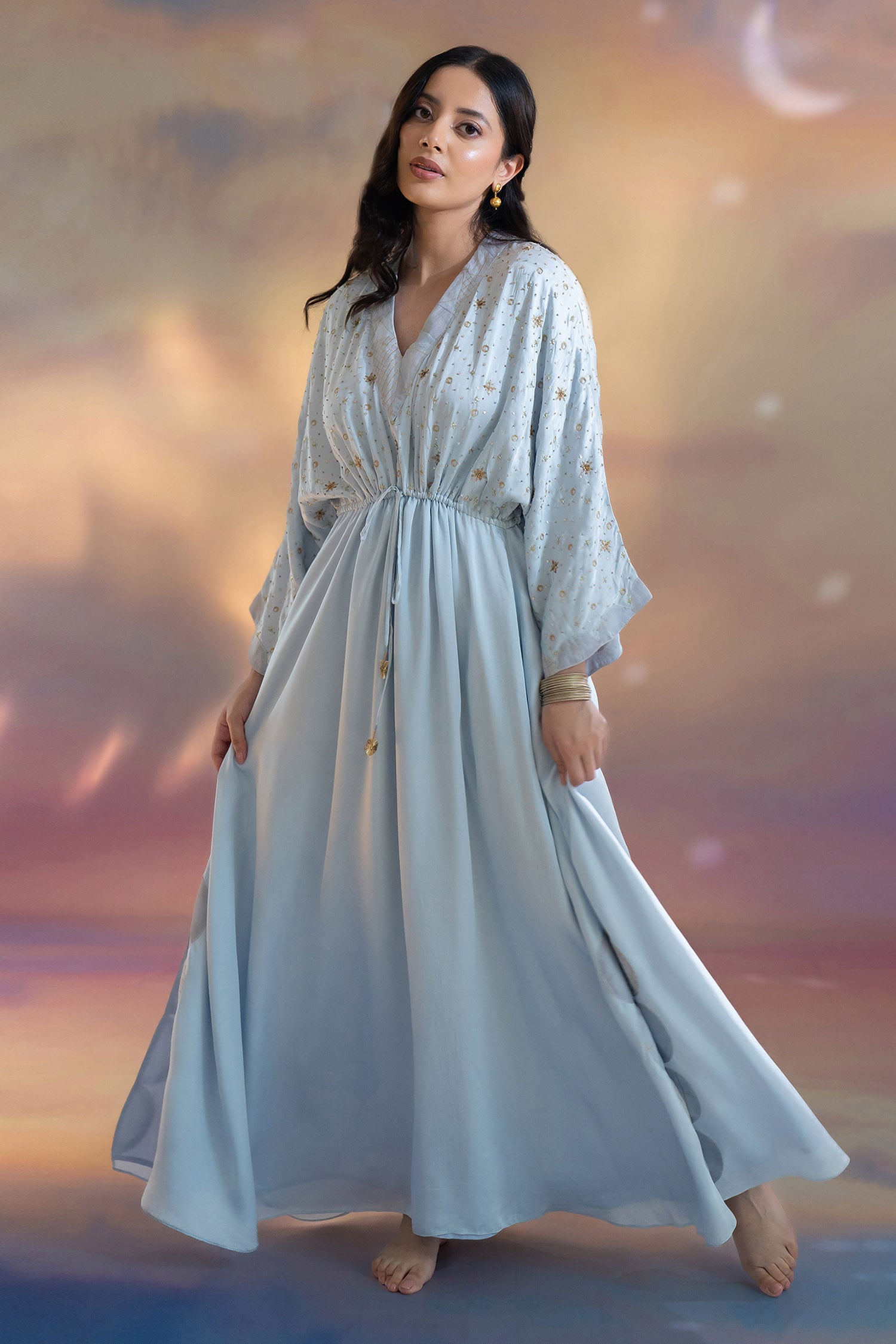 Floor store length kaftan