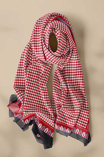 Jeweled Mirage Silk Dupatta