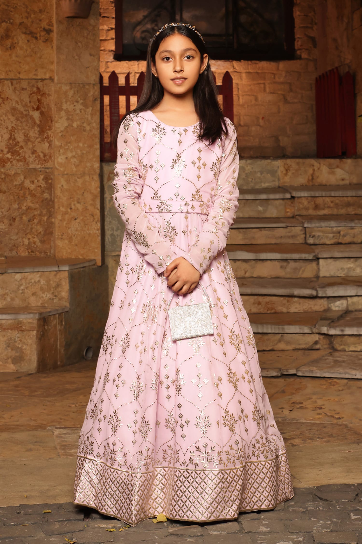 Kids Anarkali Gown at Rs 1299.00 | किड्स गाउन in Surat | ID: 21759277797