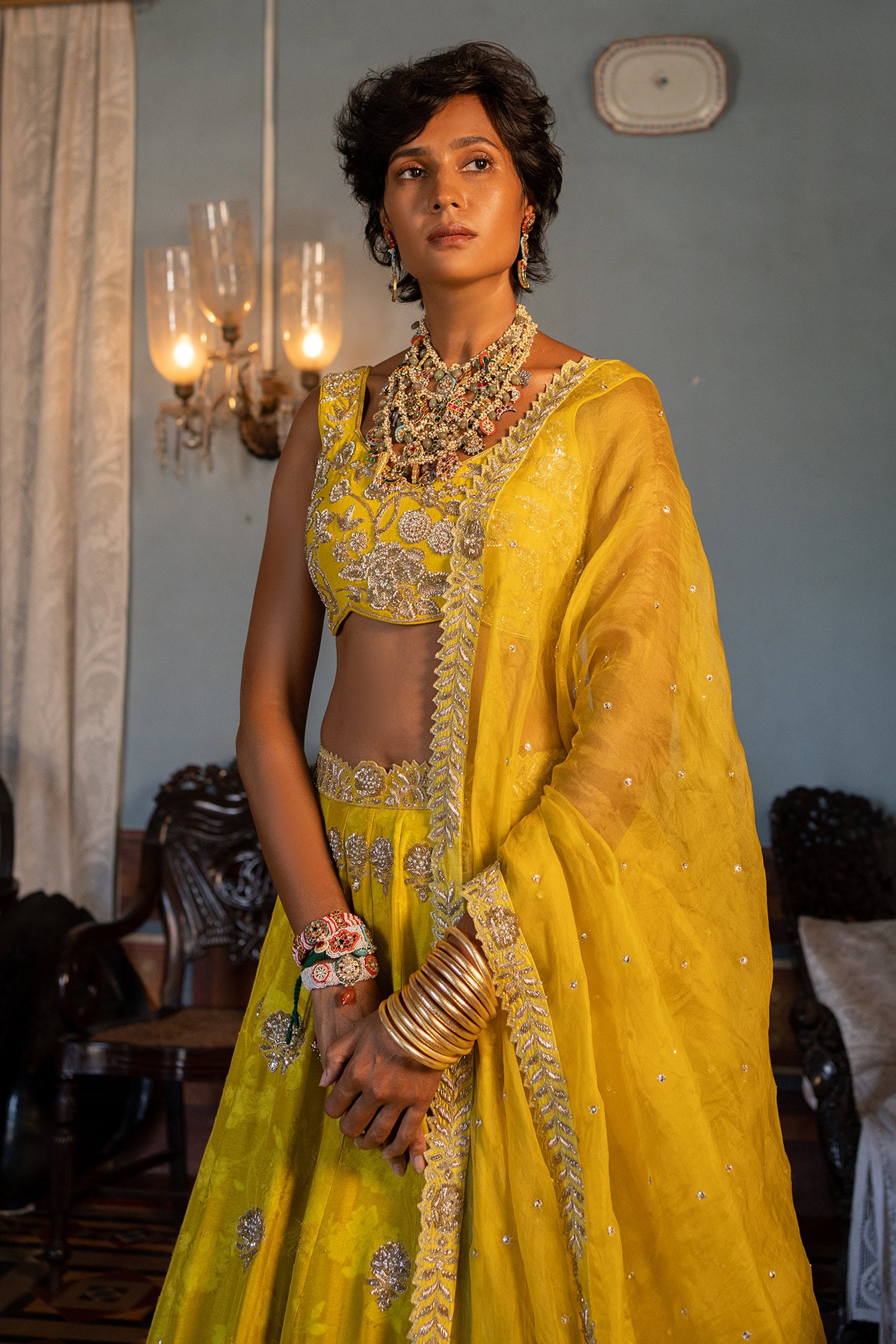 Throwing some Yellow lehenga... - Avaran Fashion Jewellery | Facebook