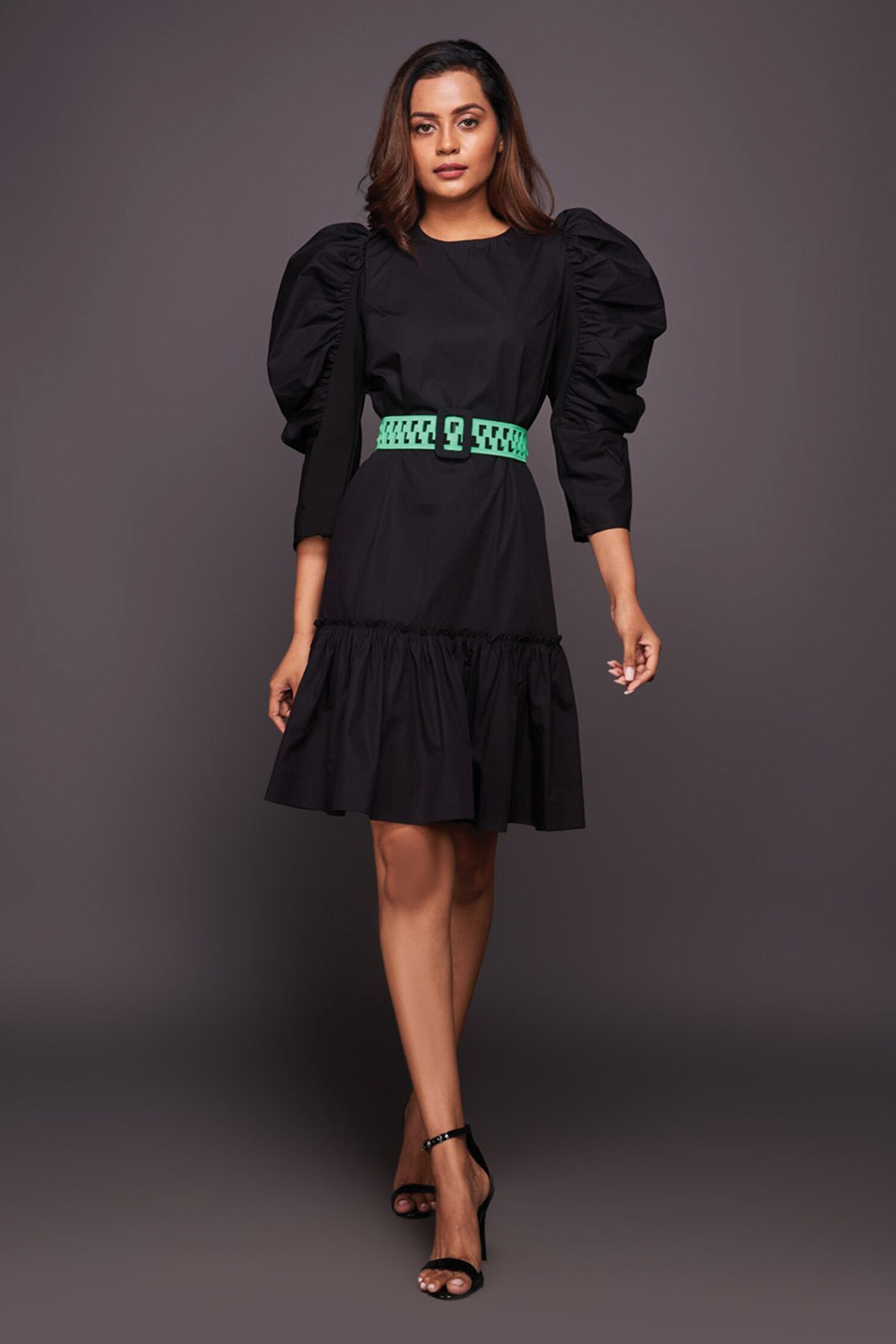 Baella Stitch Women Wrap Black Dress - Buy Baella Stitch Women Wrap Black  Dress Online at Best Prices in India | Flipkart.com