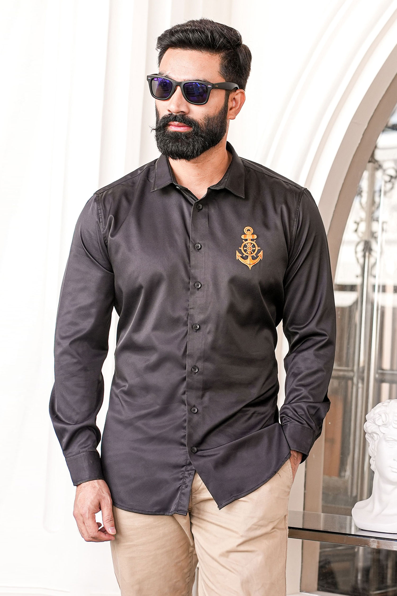 Badshah Handpainted Shirt – Avalipt