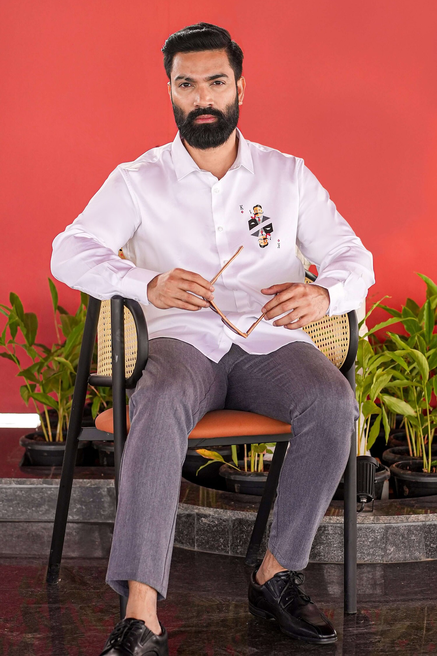 Badshah Handpainted Shirt – Avalipt