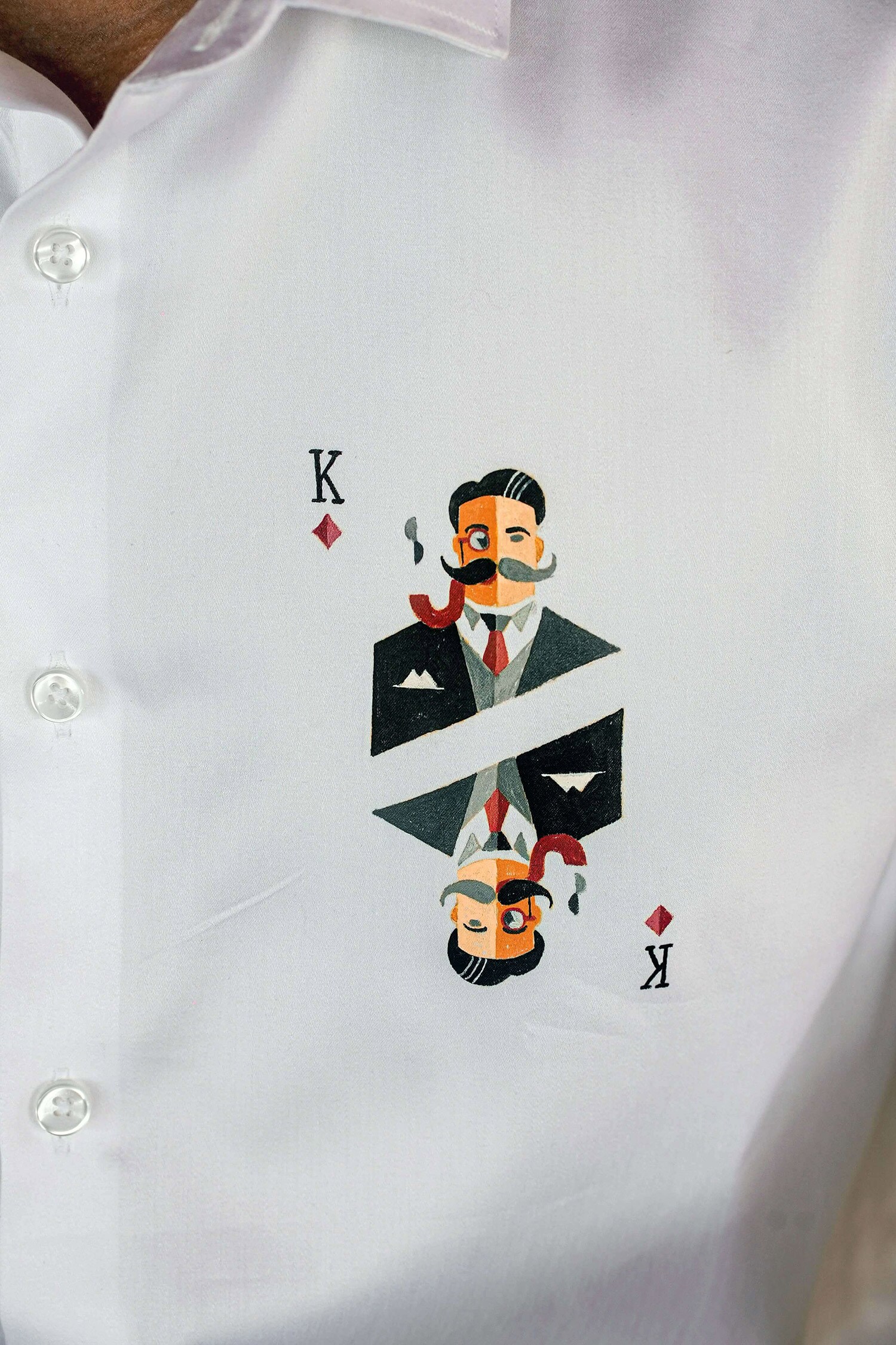 Badshah Handpainted Shirt – Avalipt