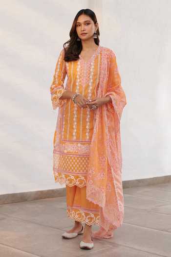 Mulmul Rose Kurta