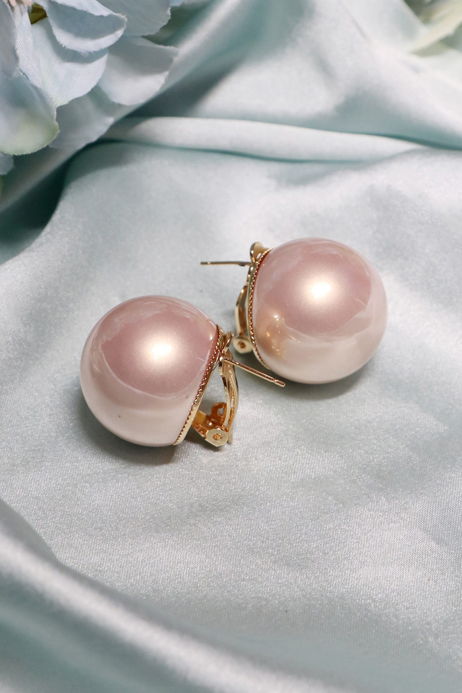 Pink Cultured Freshwater Pearl 18K Rose Gold Over Silver Flower Drop  Earrings - JCPenney