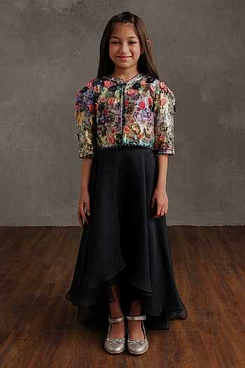 Buy Not So Serious By Pallavi Mohan Blue Yvonne Printed Jacket And ...