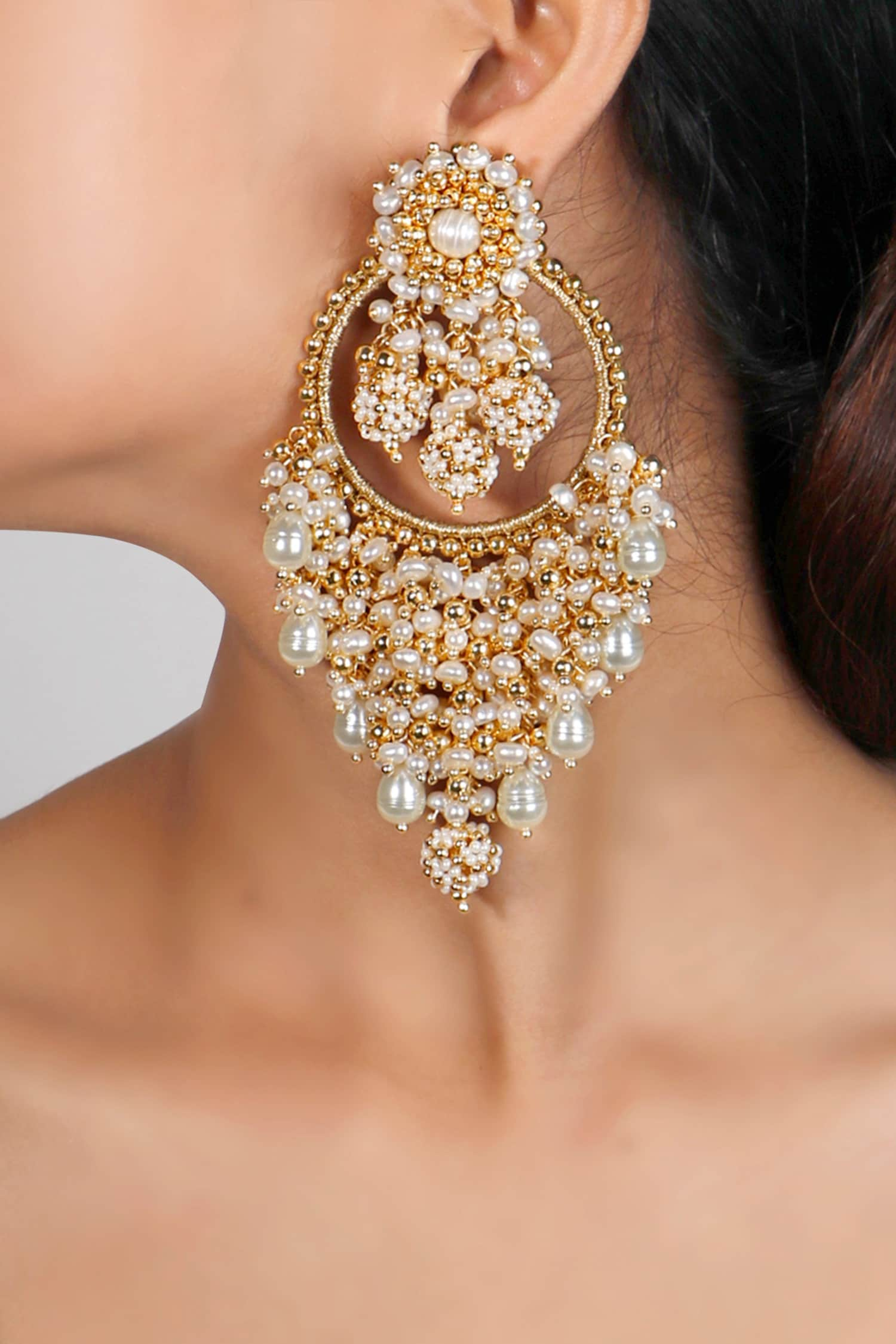 Madani Embroidered Earrings 