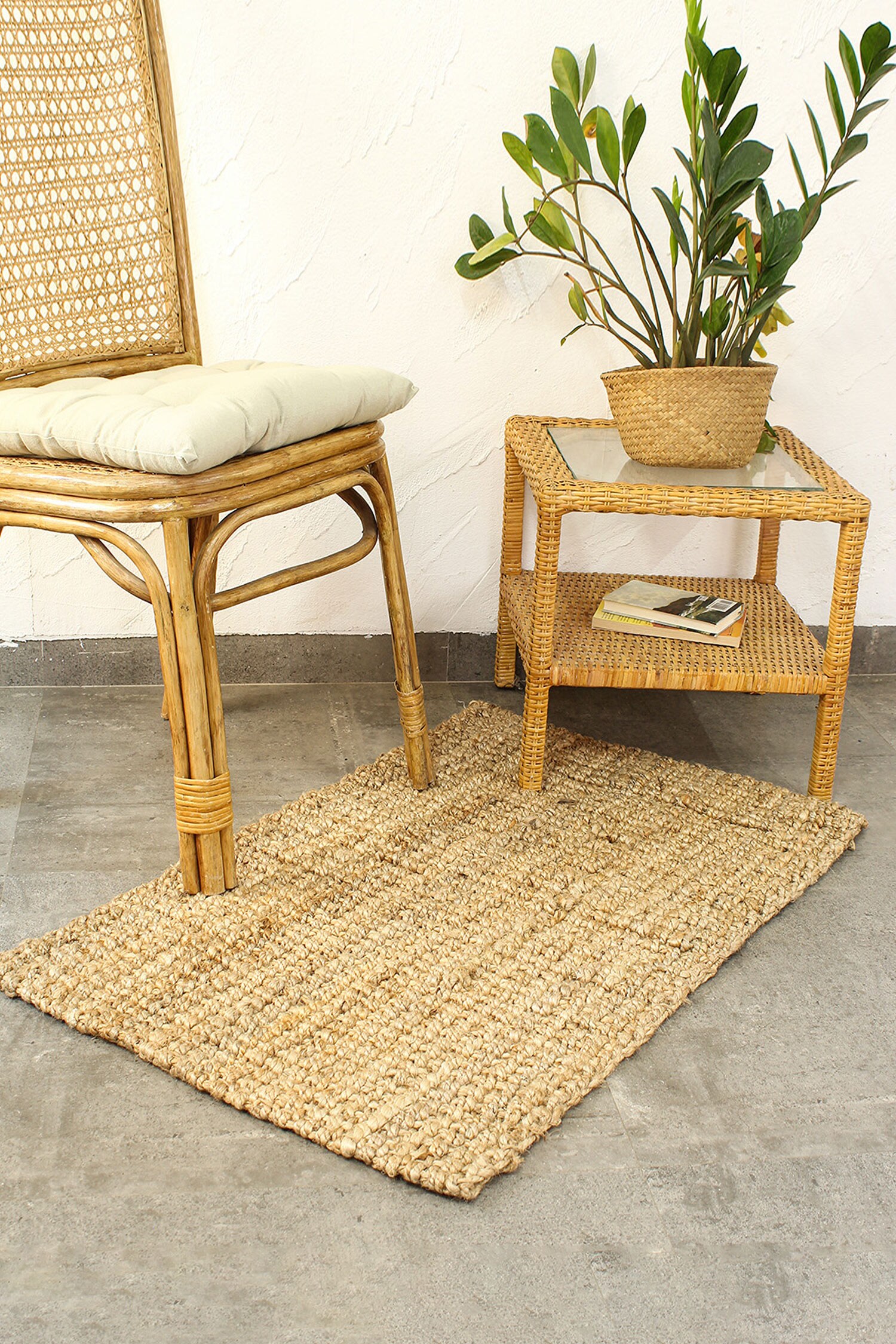 Buy House This Kovalam Rectangle Shaped Jute Rug Online Aza Fashions