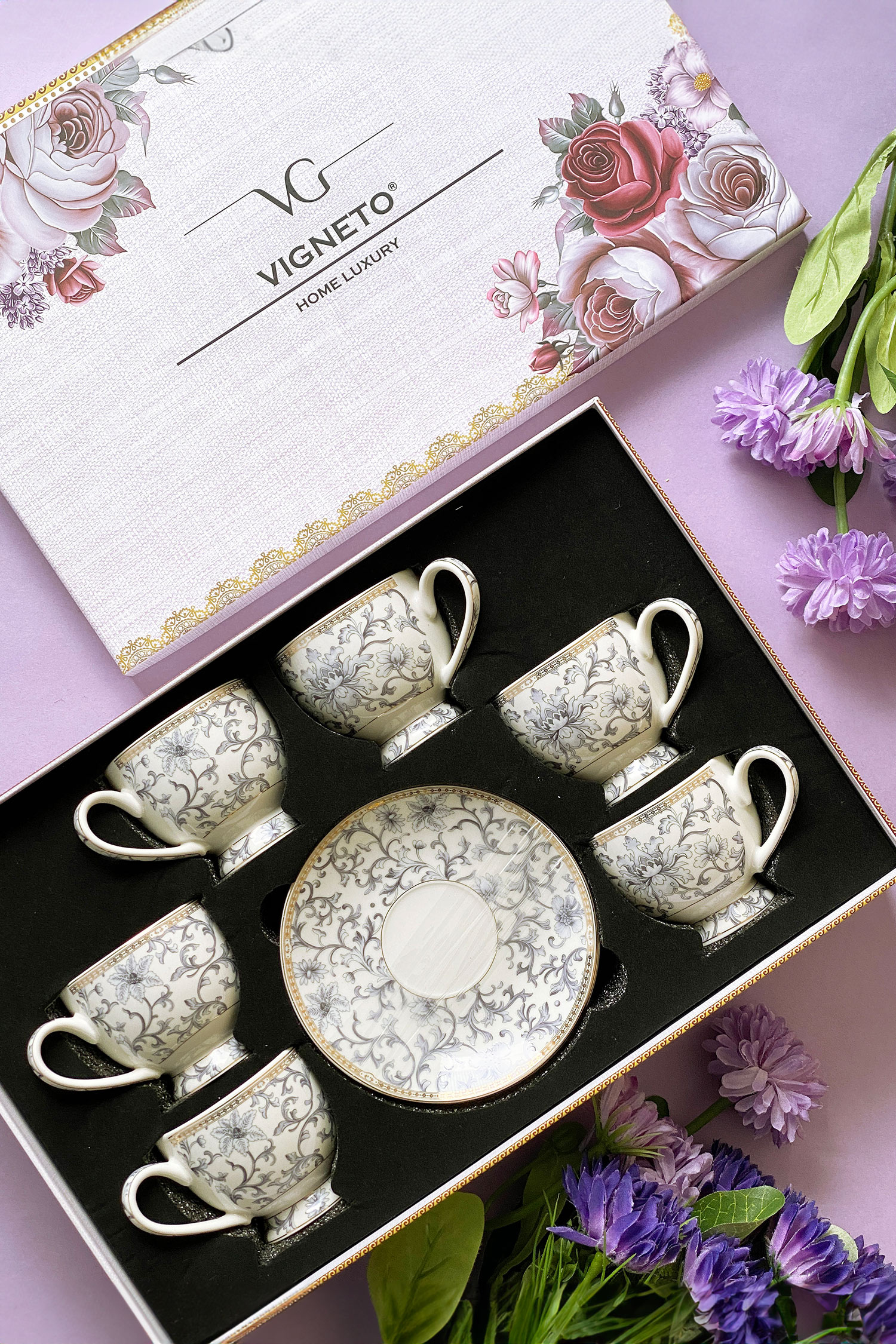 Cup and Saucer Set – Vigneto