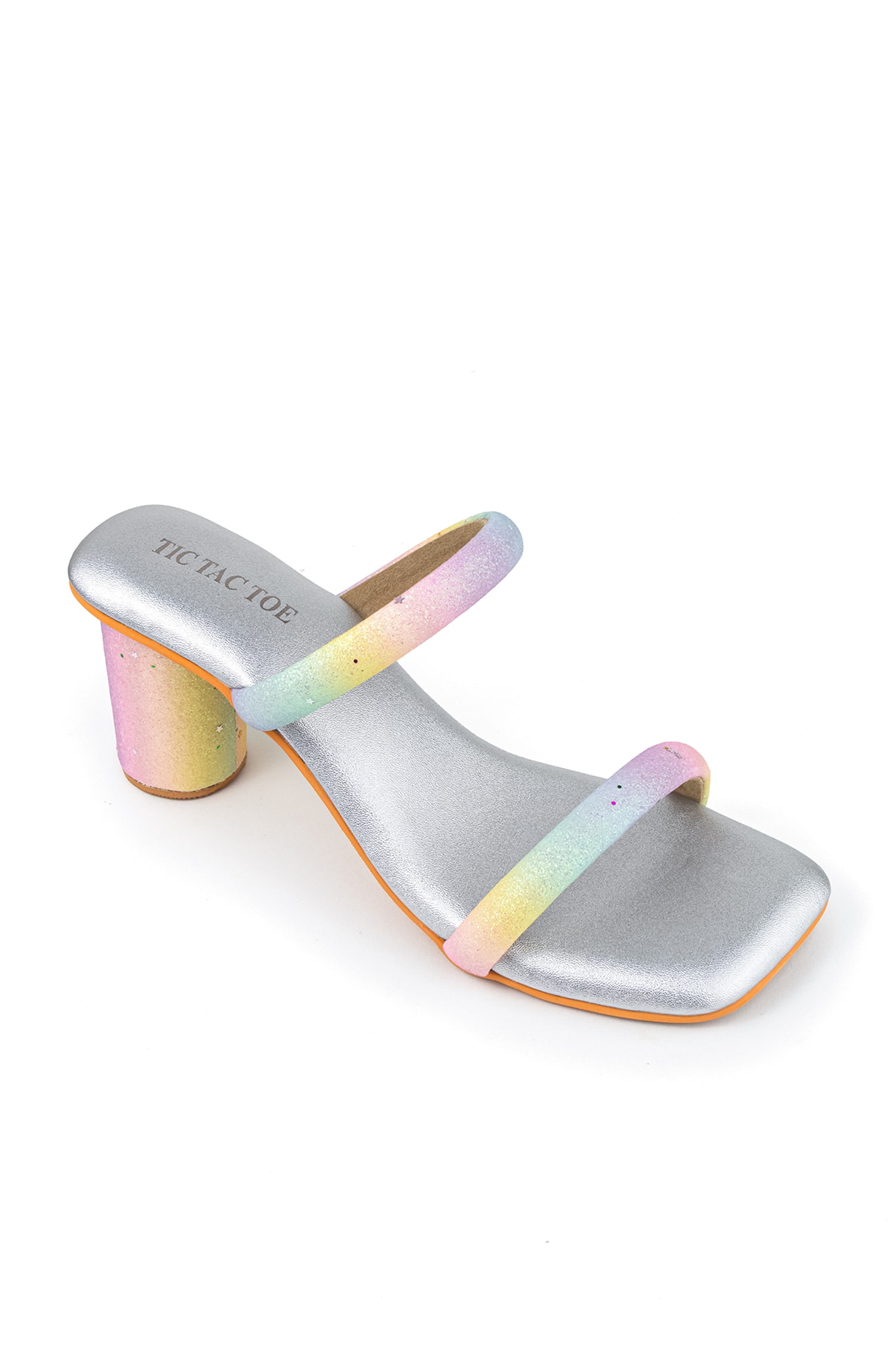 Buy Rose Gold Heeled Sandals for Women by Sneak-a-Peek Online | Ajio.com