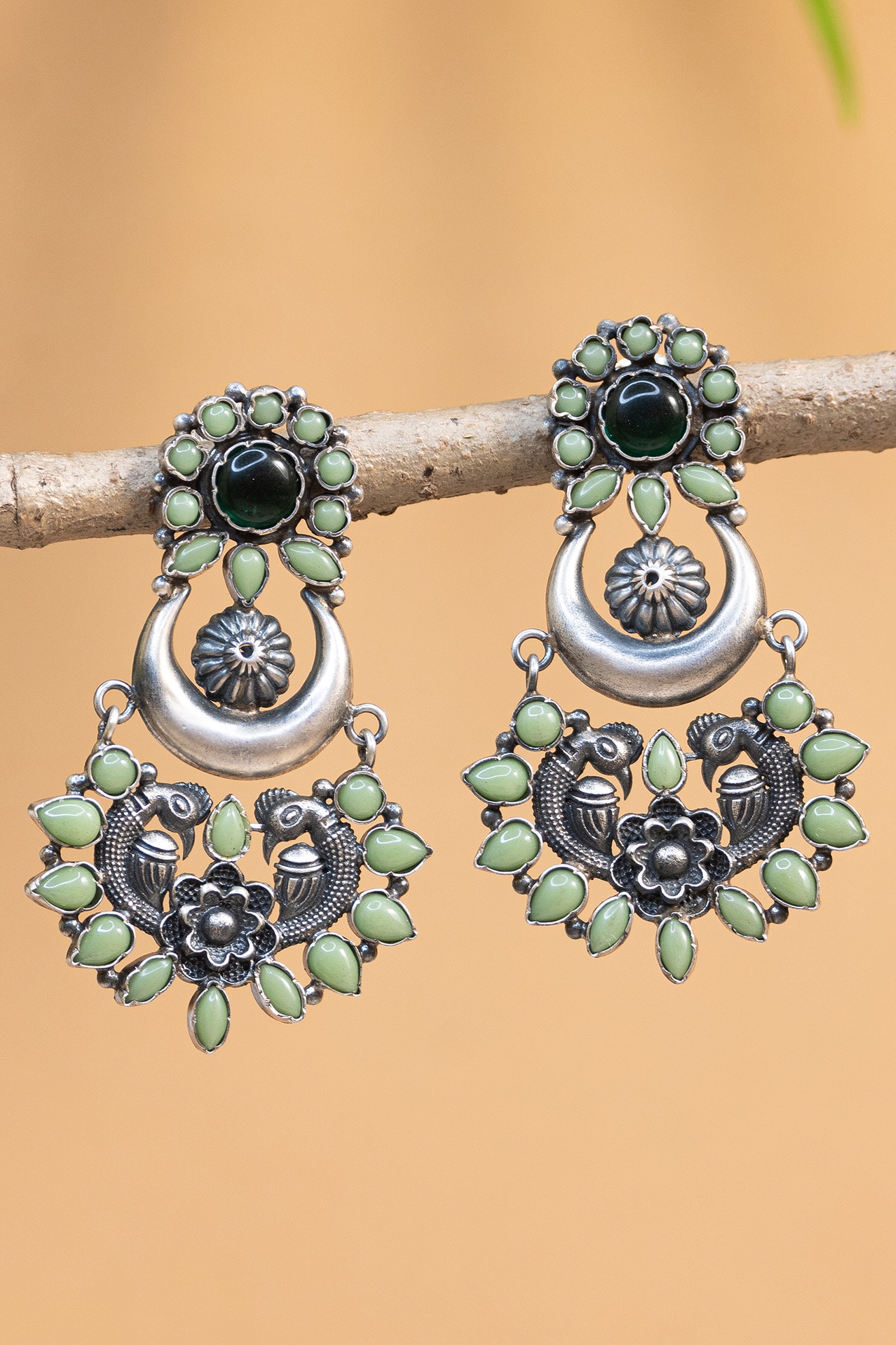 Ayala Bar Loopy Pavo Earrings – Susanna