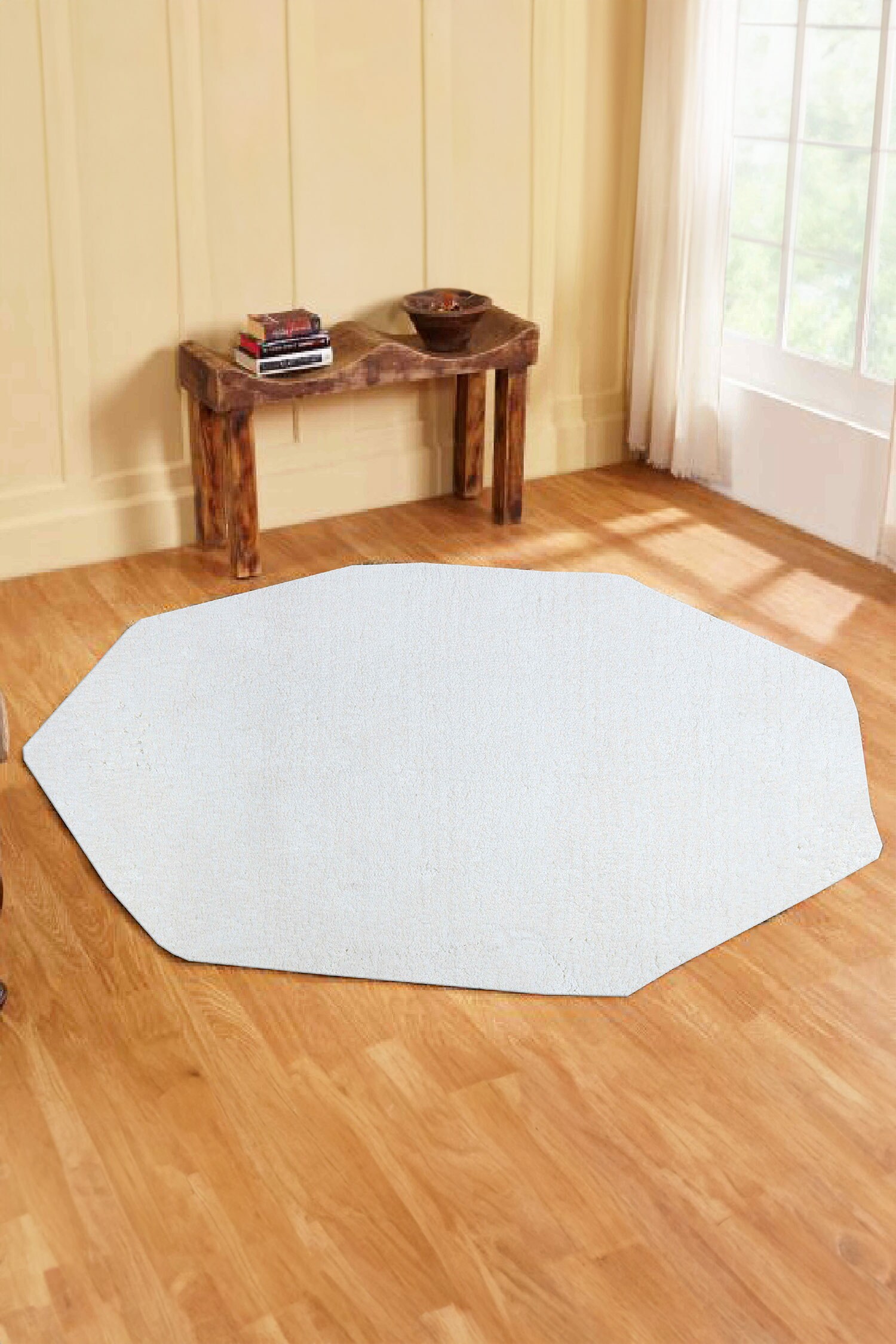 Buy Kaleen India Daisy Octagon Shaped Rug Online | Aza Fashions
