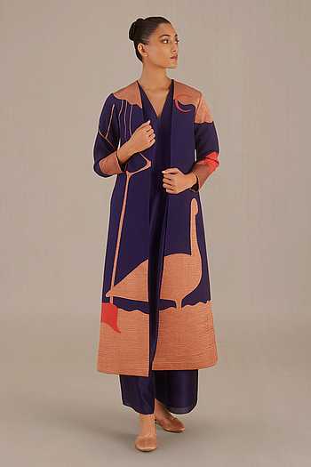 Amber chanderi Cord set