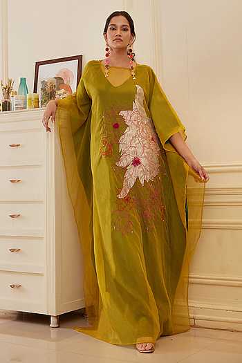 Leaves of Grass, New York Ischia Kaftan main image 1