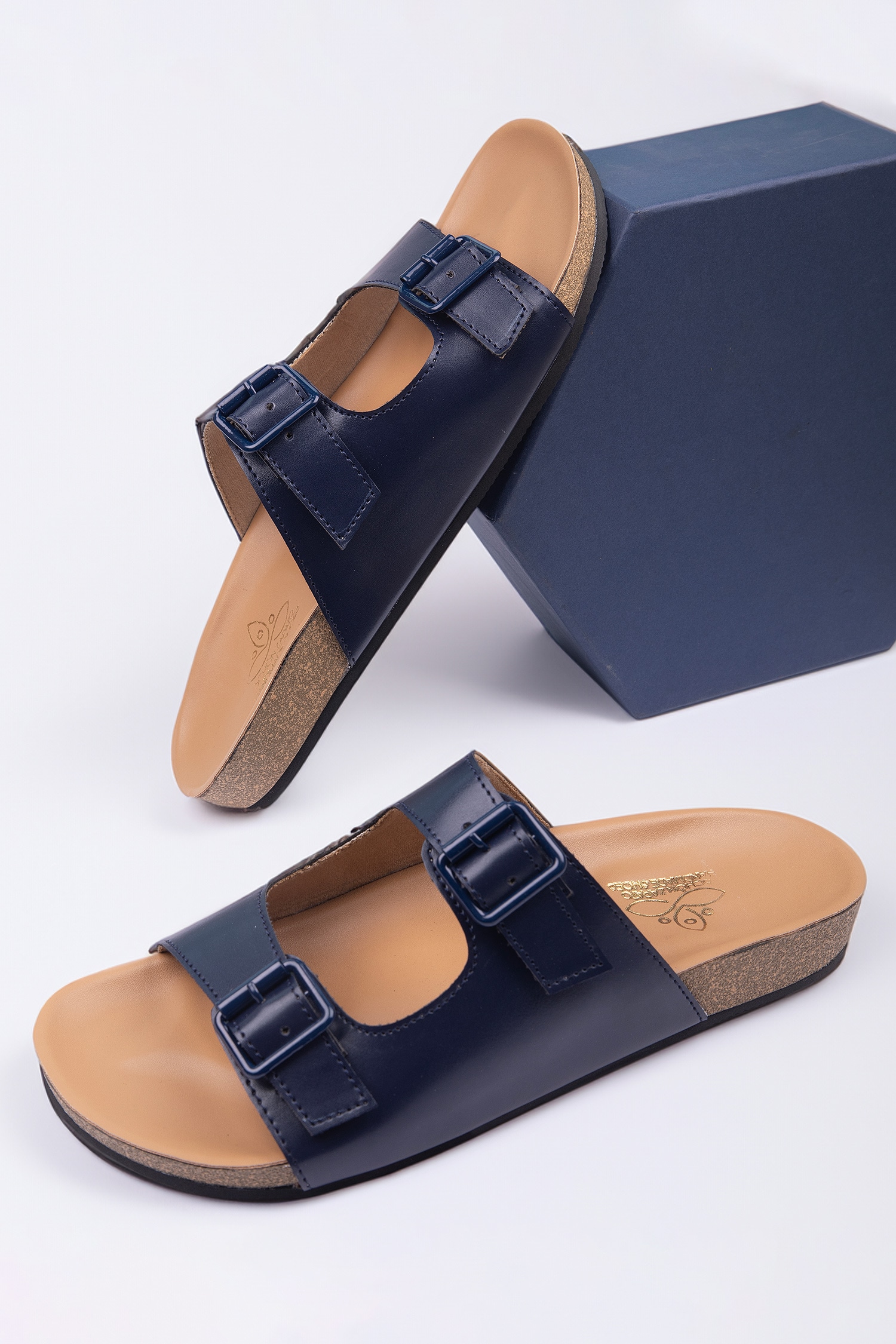 Mens GOGH Leather Slides | FitFlop US