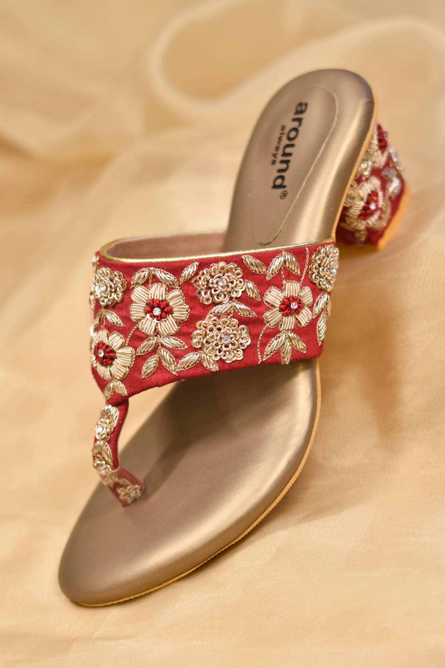 Buy Wedding Footwear For Women, Ladies Flat Wedding Sandals at Best Price |  Walkway