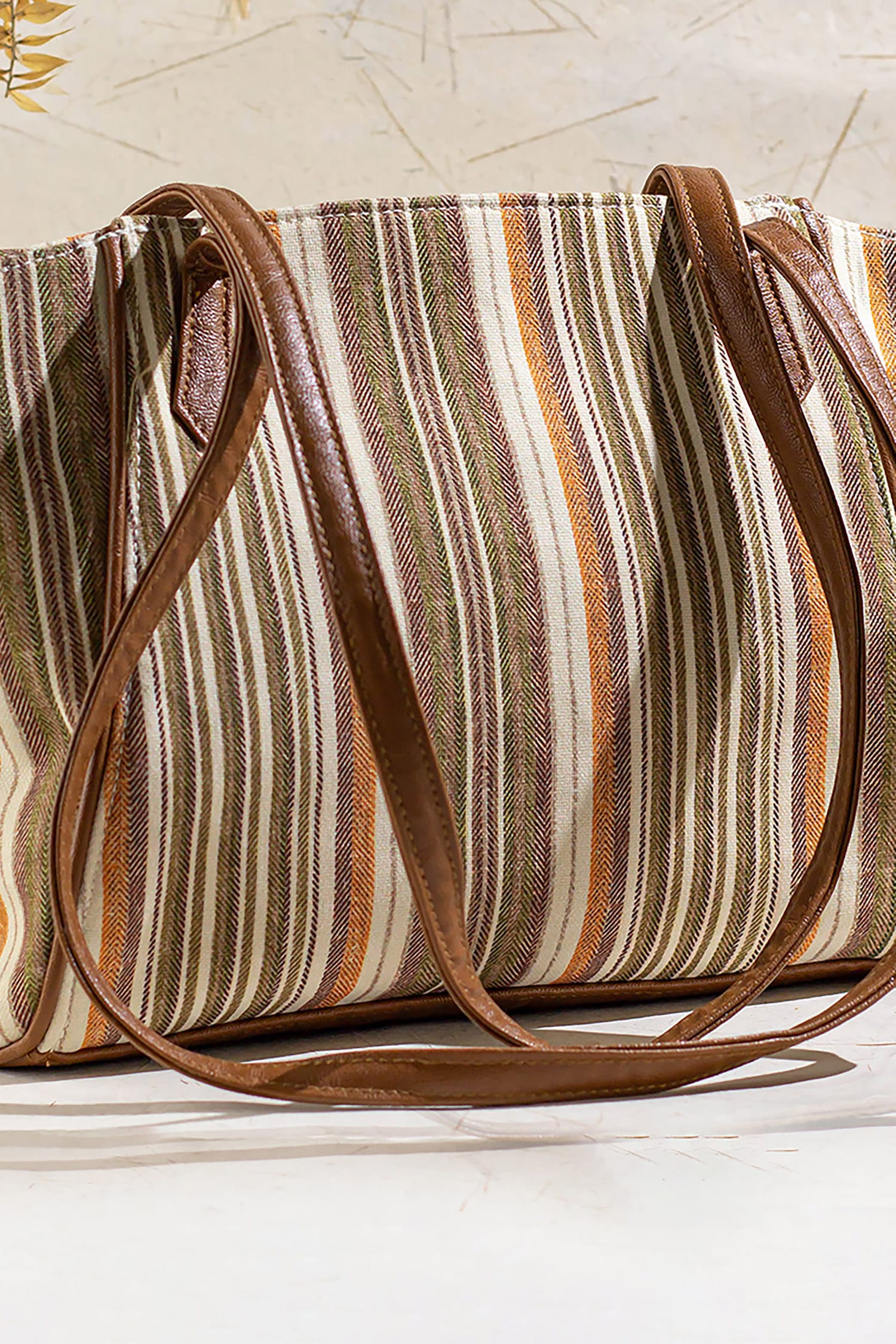 MAX Striped Tote Bag with Tassel Detail | Max | Himayath Nagar | Hyderabad