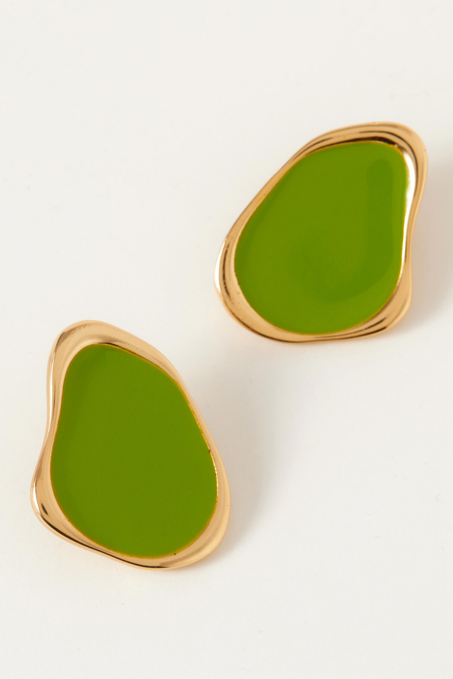 Buy Voyce Jewellery Miami Enamelled Stud Earrings Online Aza Fashions