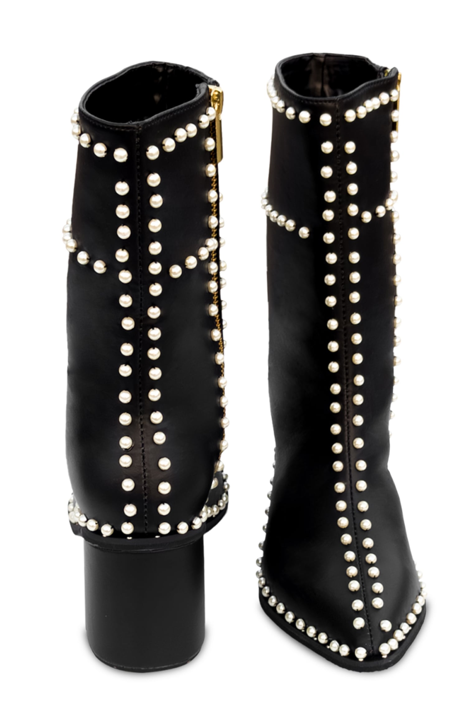 Aquazzura follie best sale pearl boots