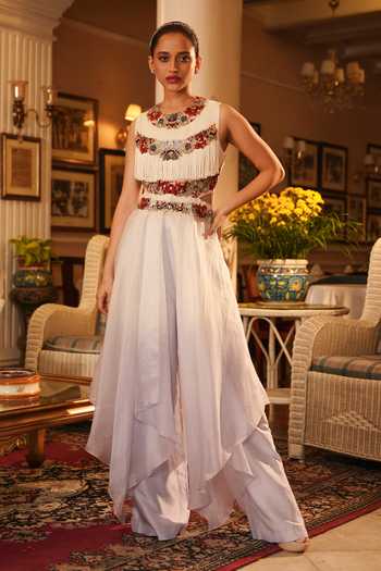 Darnisze Organza Top Set (White)