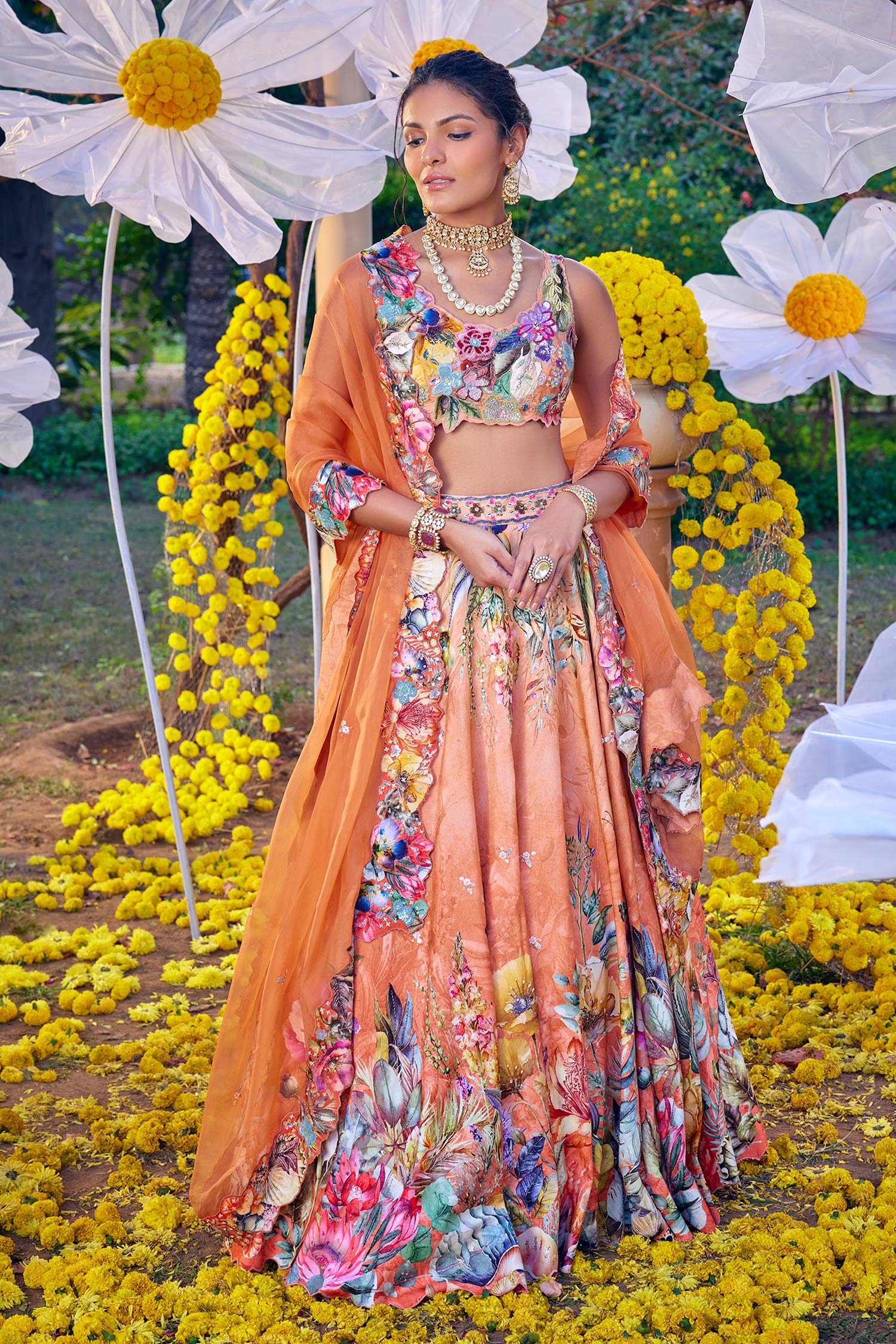 Stunning Bridal Lehengas & Sarees for your Intimate Wedding!