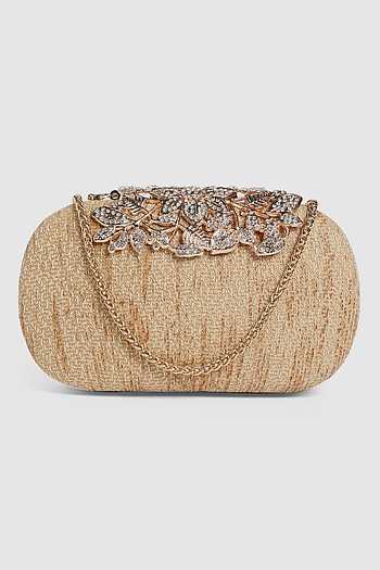 RING SCARF CLUTCH GILDED PLEASURES