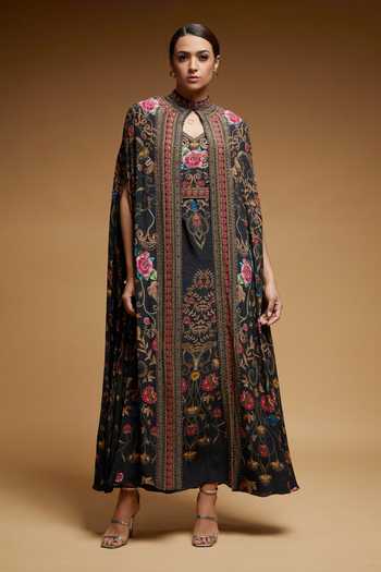 Crepe Digital Print Fabric | 5 Meter, 44 Inches, Unstitched Dress Material main image 0
