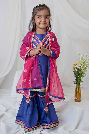 girls-blue-floral-printed-kurta-with-sharara-1