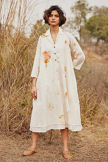 Krisha floral cotton dress